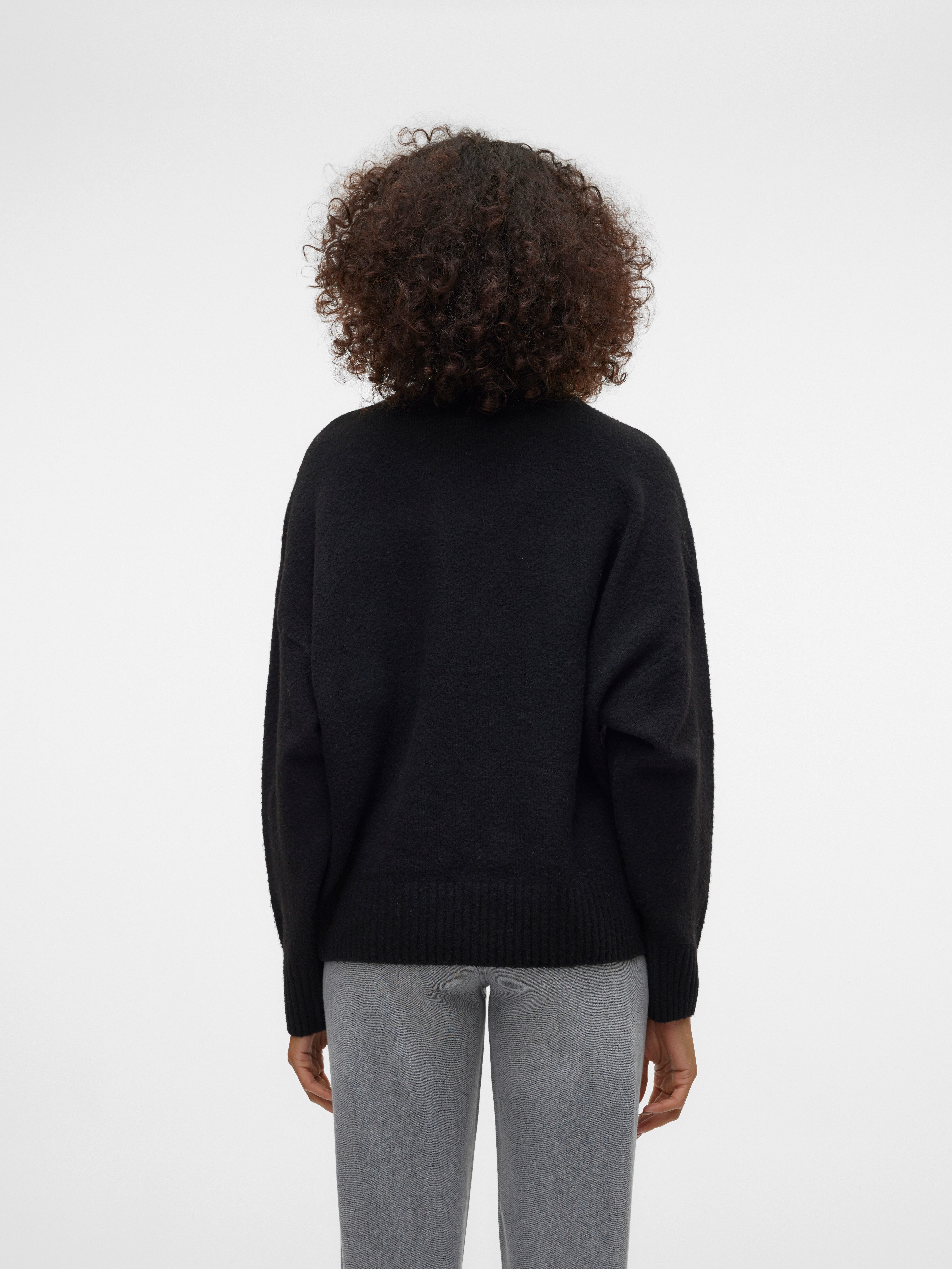 Vero Moda Gebreide trui VMBOOM LS O-NECK PULLOVER GA NOOS