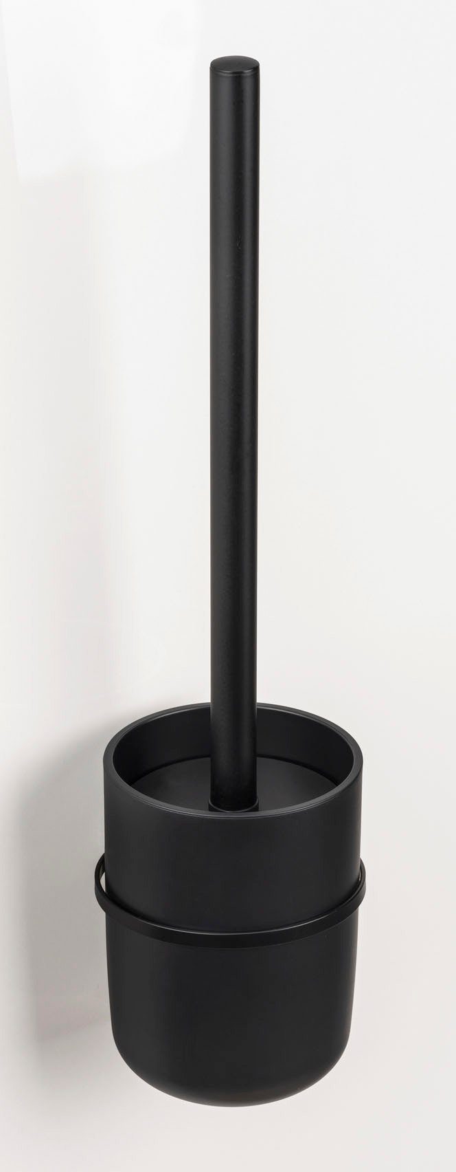 WENKO Toiletset Turbo-Loc® Carpino zwart, bevestigen zonder boren