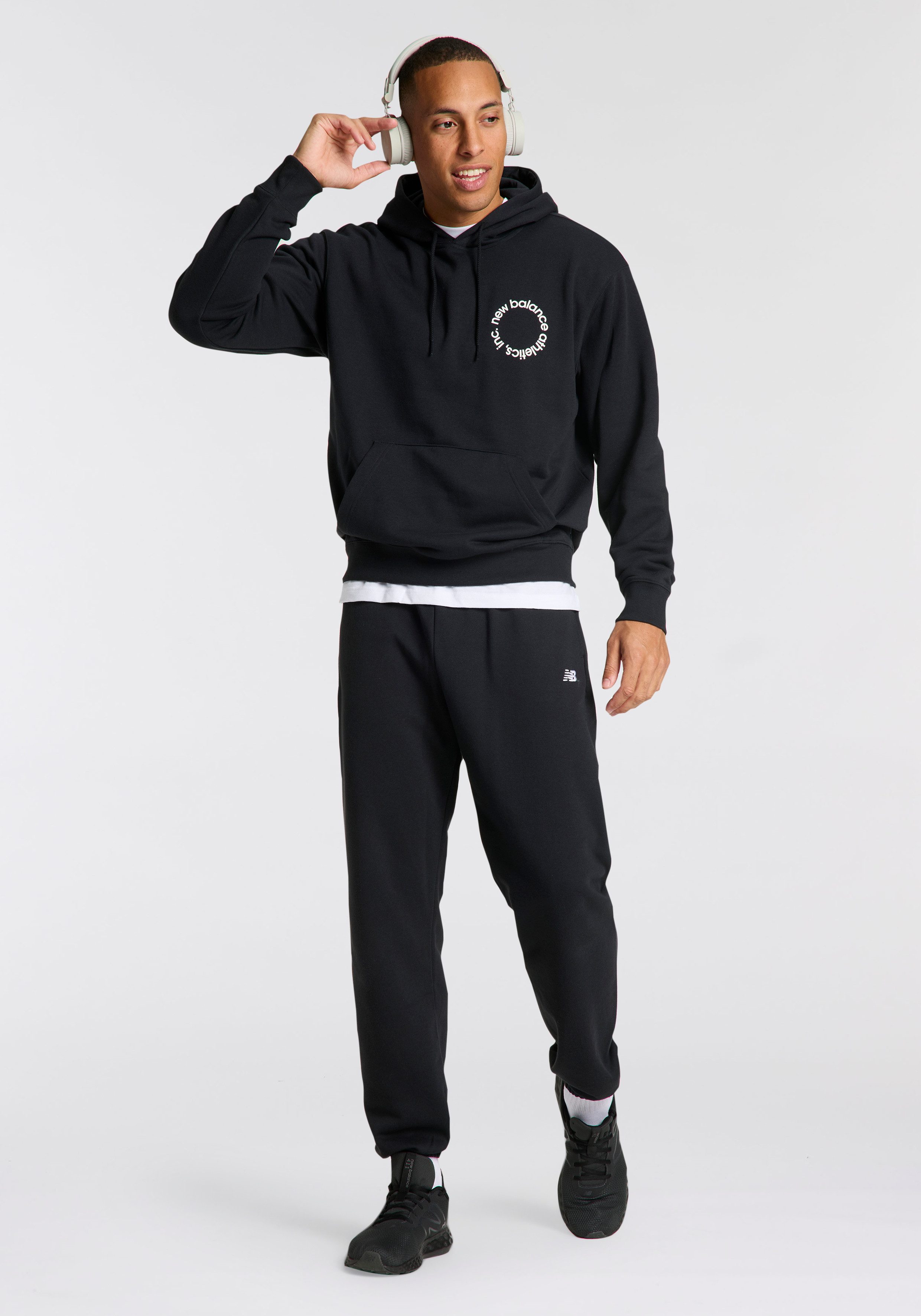 New Balance Hoodie Circularogo Hoodie TIMBERWOLF