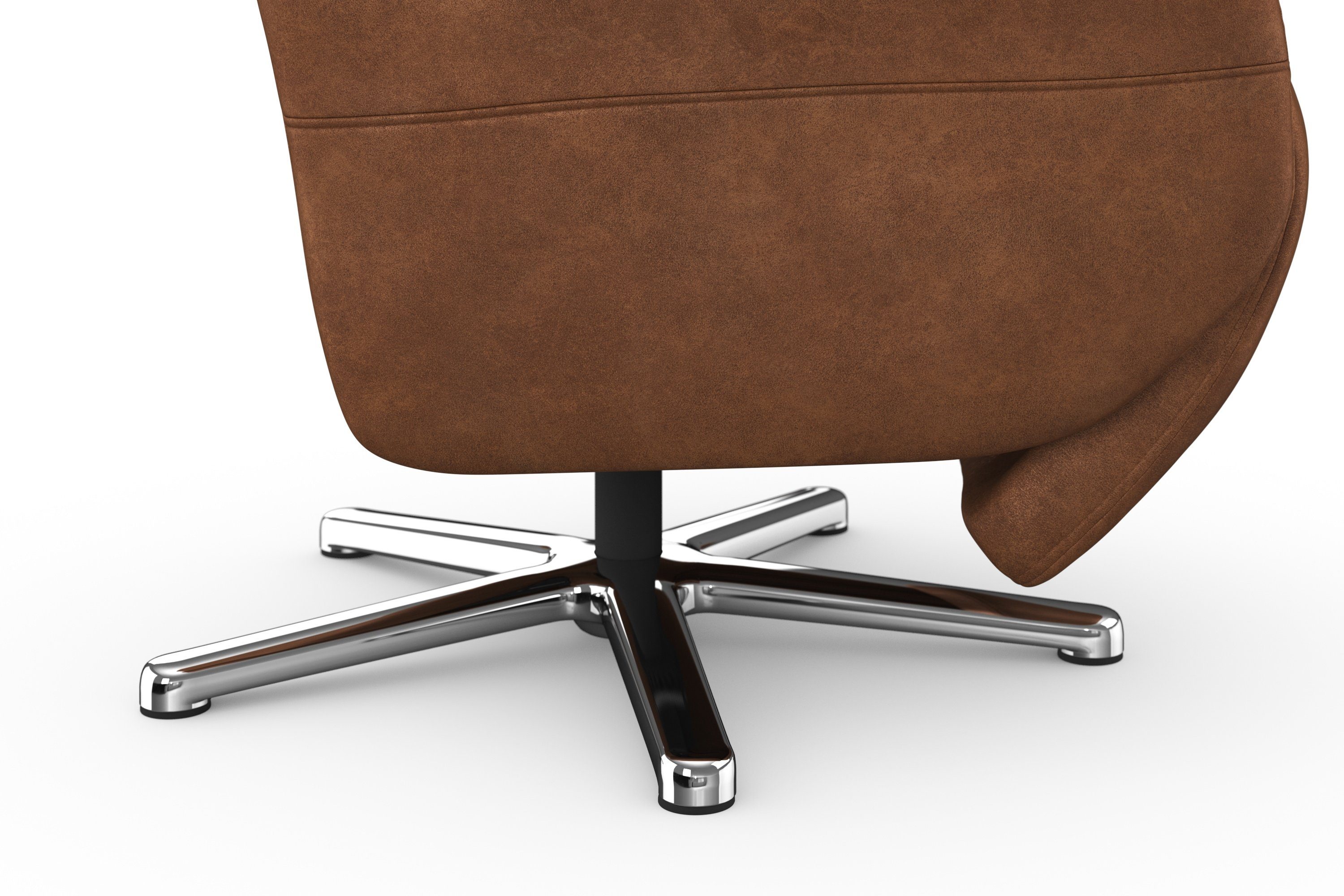 sit&more Relaxfauteuil Grenoble, incl. hoofdsteunverstelling en bekabelde afstandsbediening