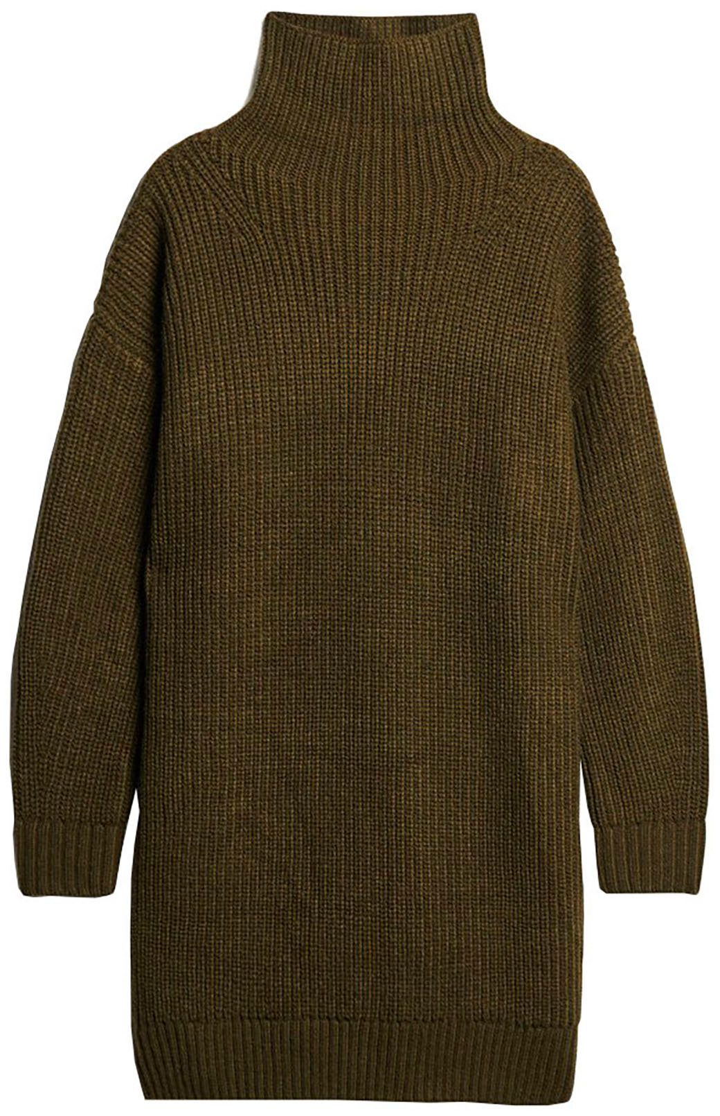 Superdry Jerseyjurk CHUNKY RIB KNIT JUMPER DRESS