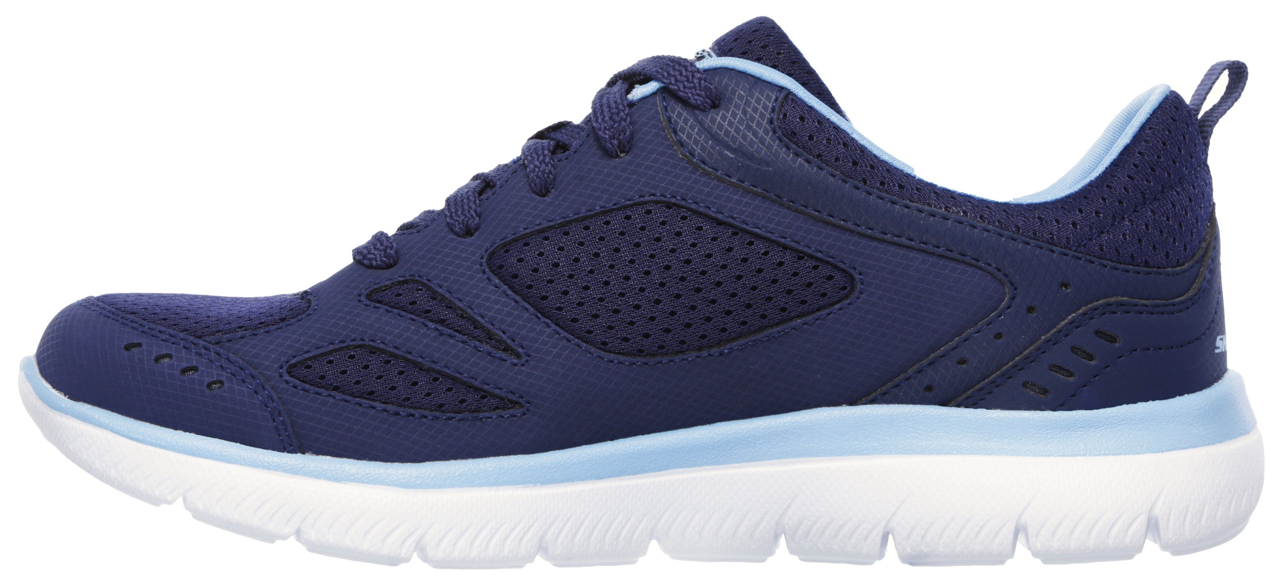 Skechers Sneakers SUMMITS-SUITED Vrijetijdsschoen, trainingsschoen, veterschoen met zachte padding