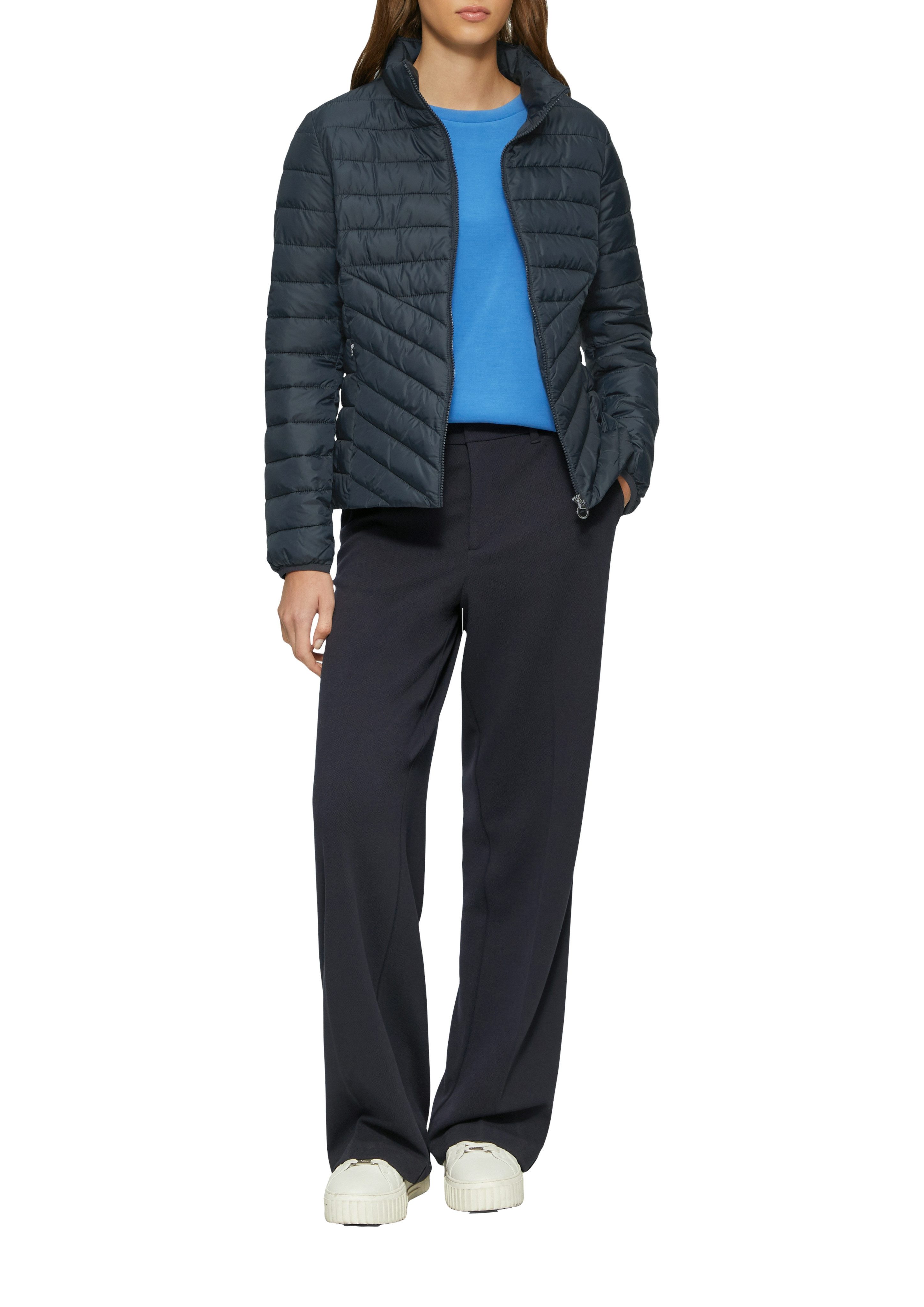 s.Oliver Outdoorjack met structuurpatroon