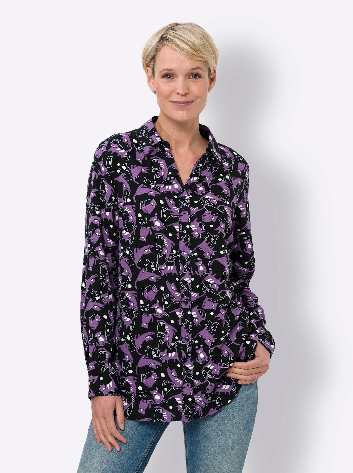 Classic Basics Lange blouse