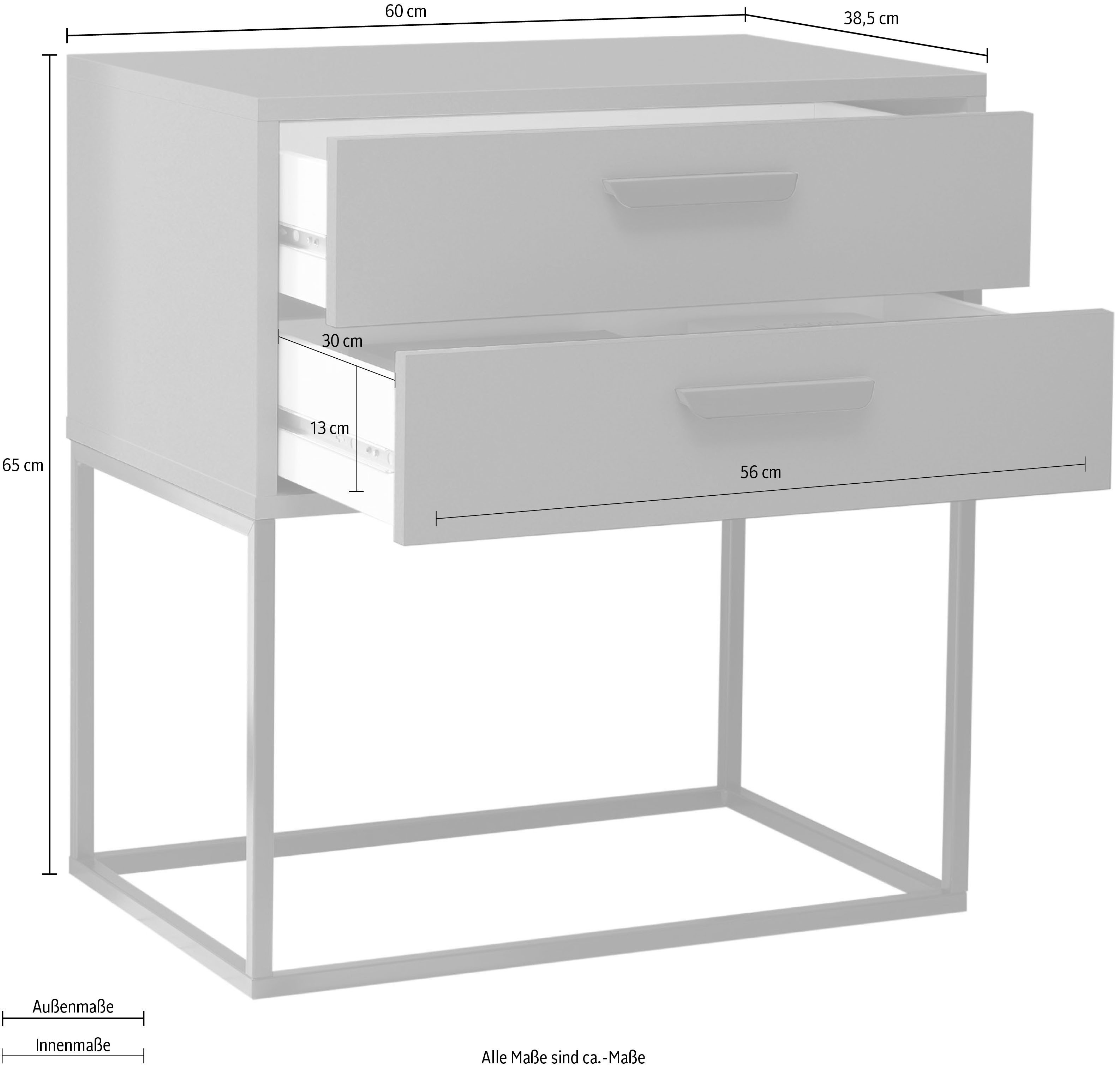 Schlafkontor Nachtkastje Suna commode, nachttafel, nachtkastje