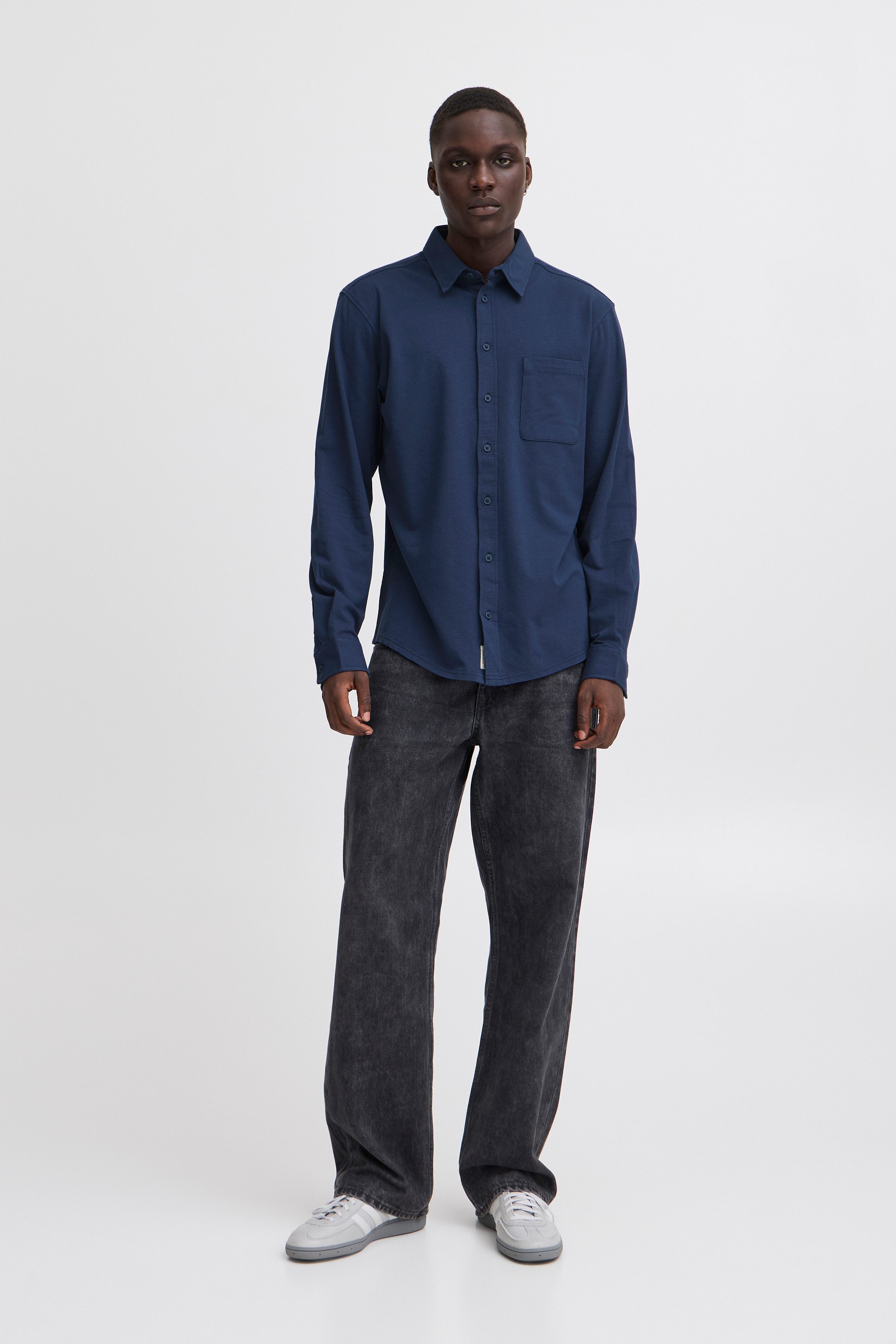 Blend Overhemd met lange mouwen BHALO JERSEY SHIRT - NOOS