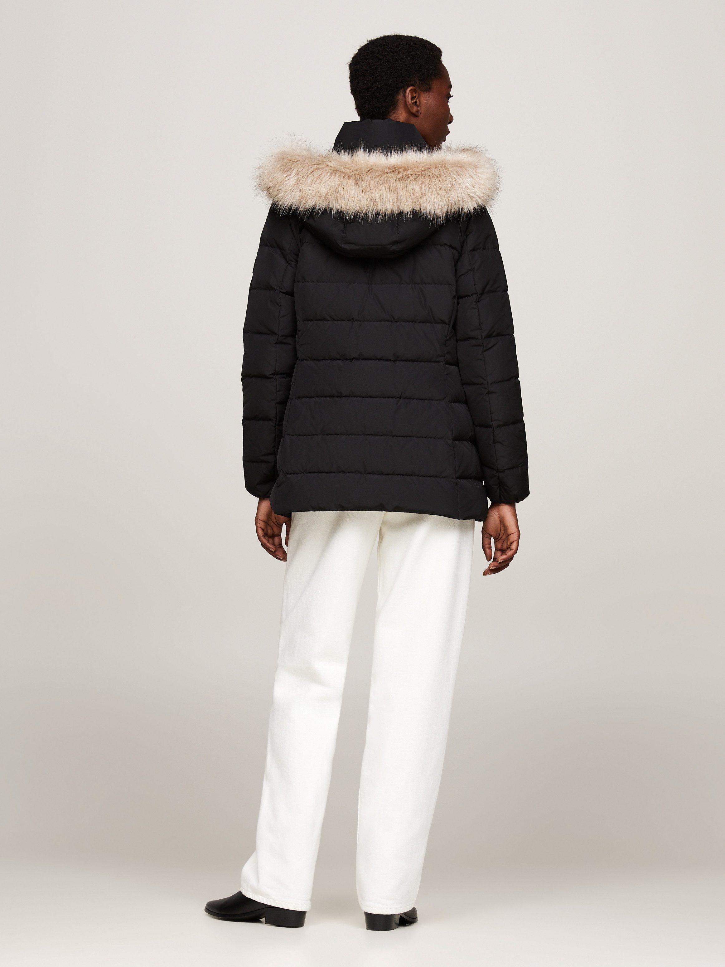 Tommy Hilfiger Gewatteerde jas met logopatch