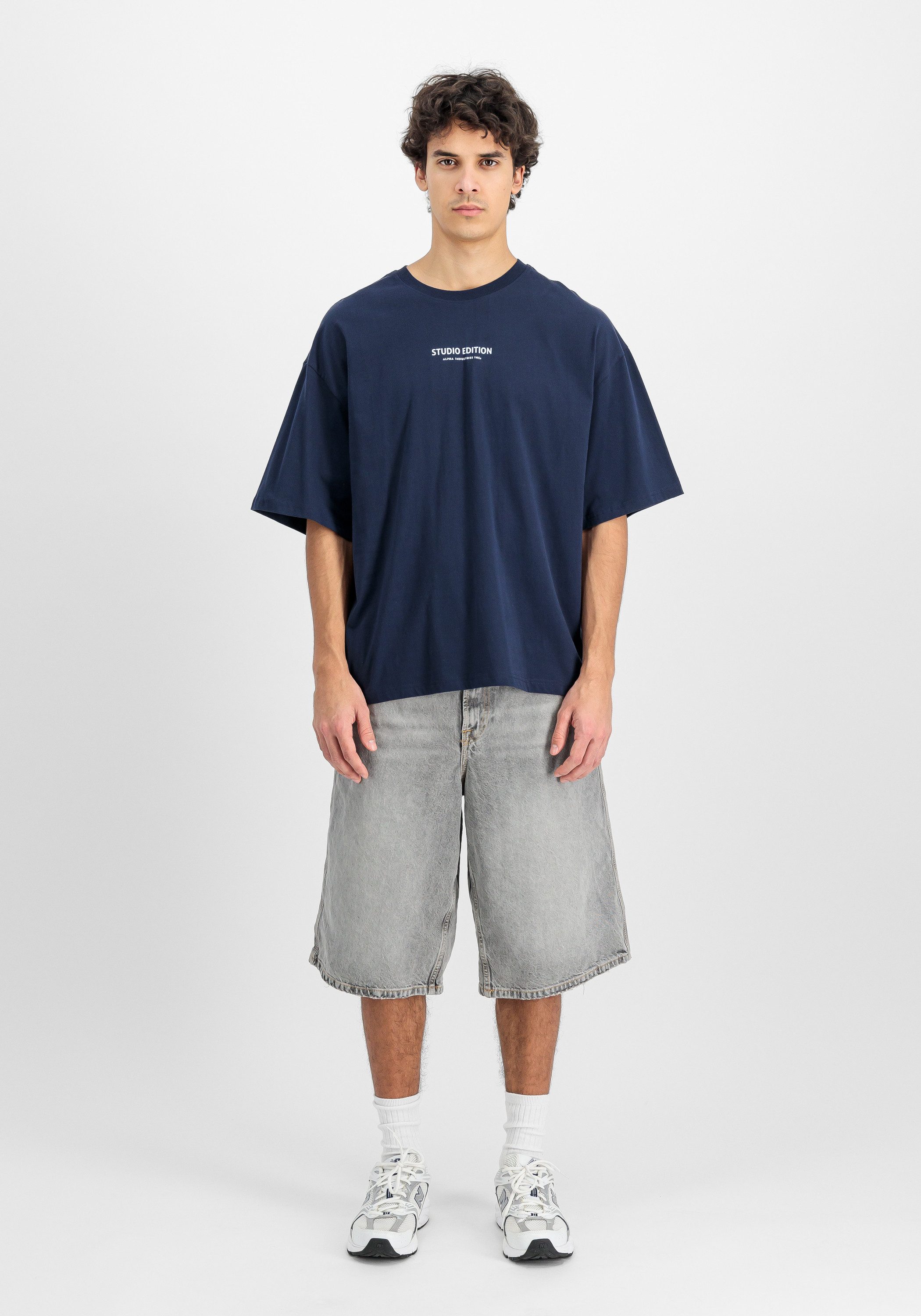 Alpha Industries T-shirt Alpha Industries Men - T-Shirts Studio Edition Backprint T-Shirt
