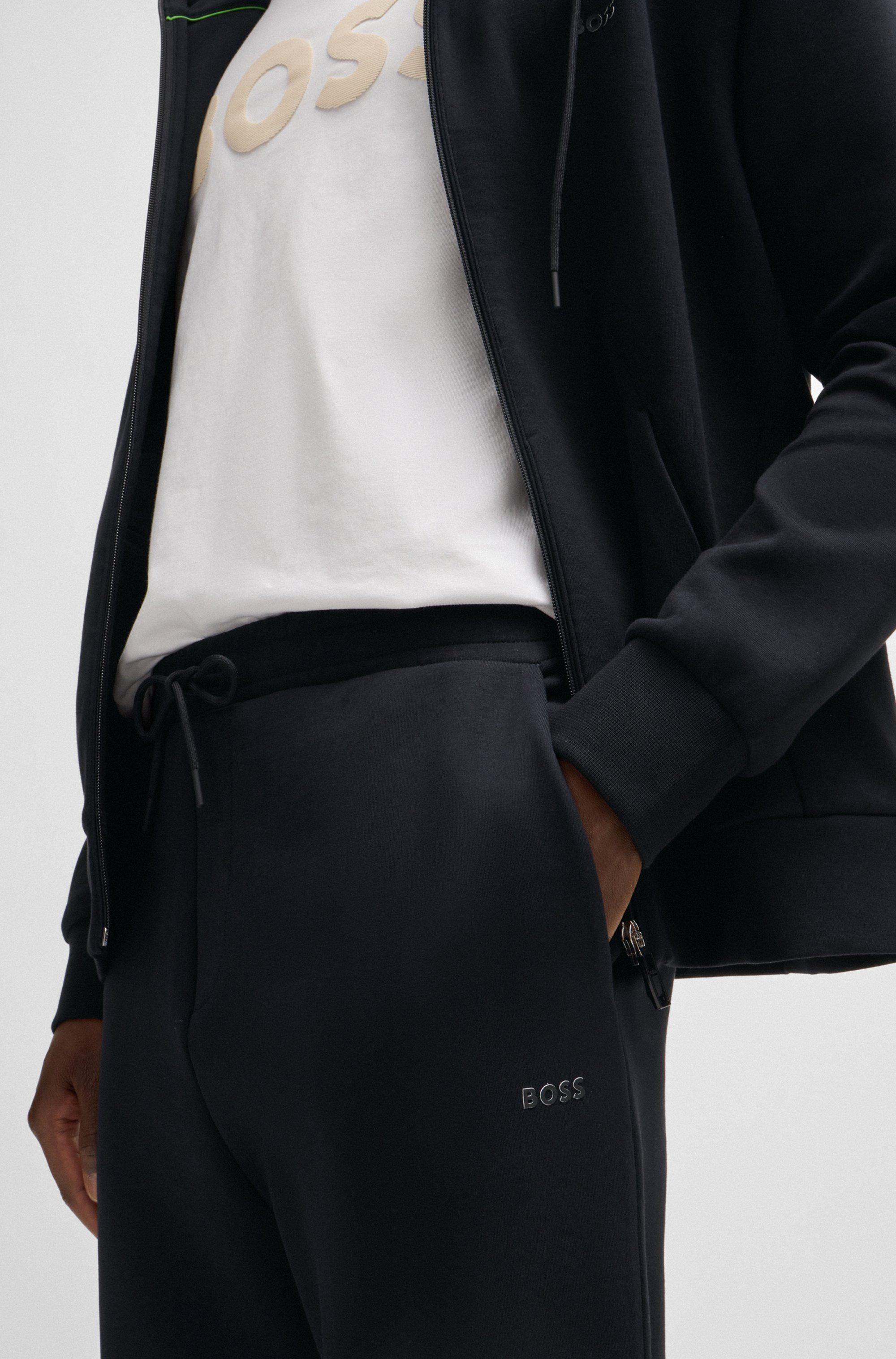 BOSS GREEN Joggingbroek Hadiko met koord