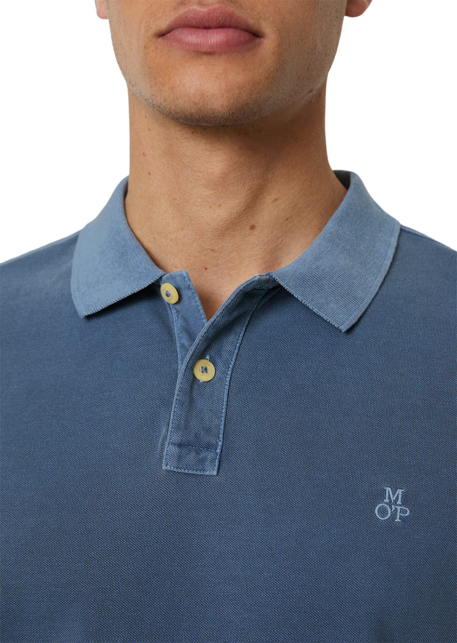 Marc O'Polo Poloshirt van piqué (MOP casual heren poloshirt)