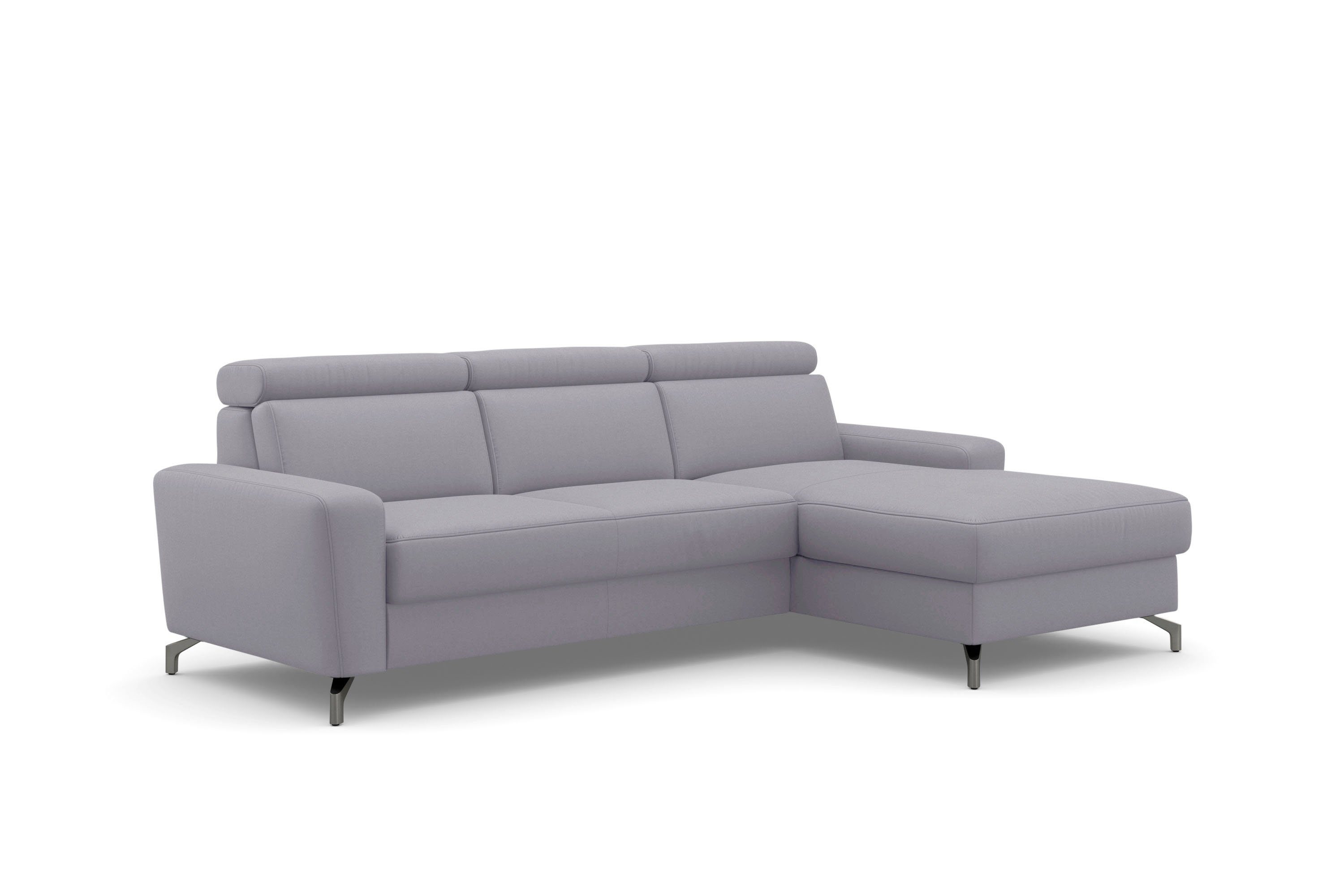 sit&more Hoekbank Scarlett L-vorm met verstelbare hoofdsteun, naar keuze met slaapfunctie, bedkist