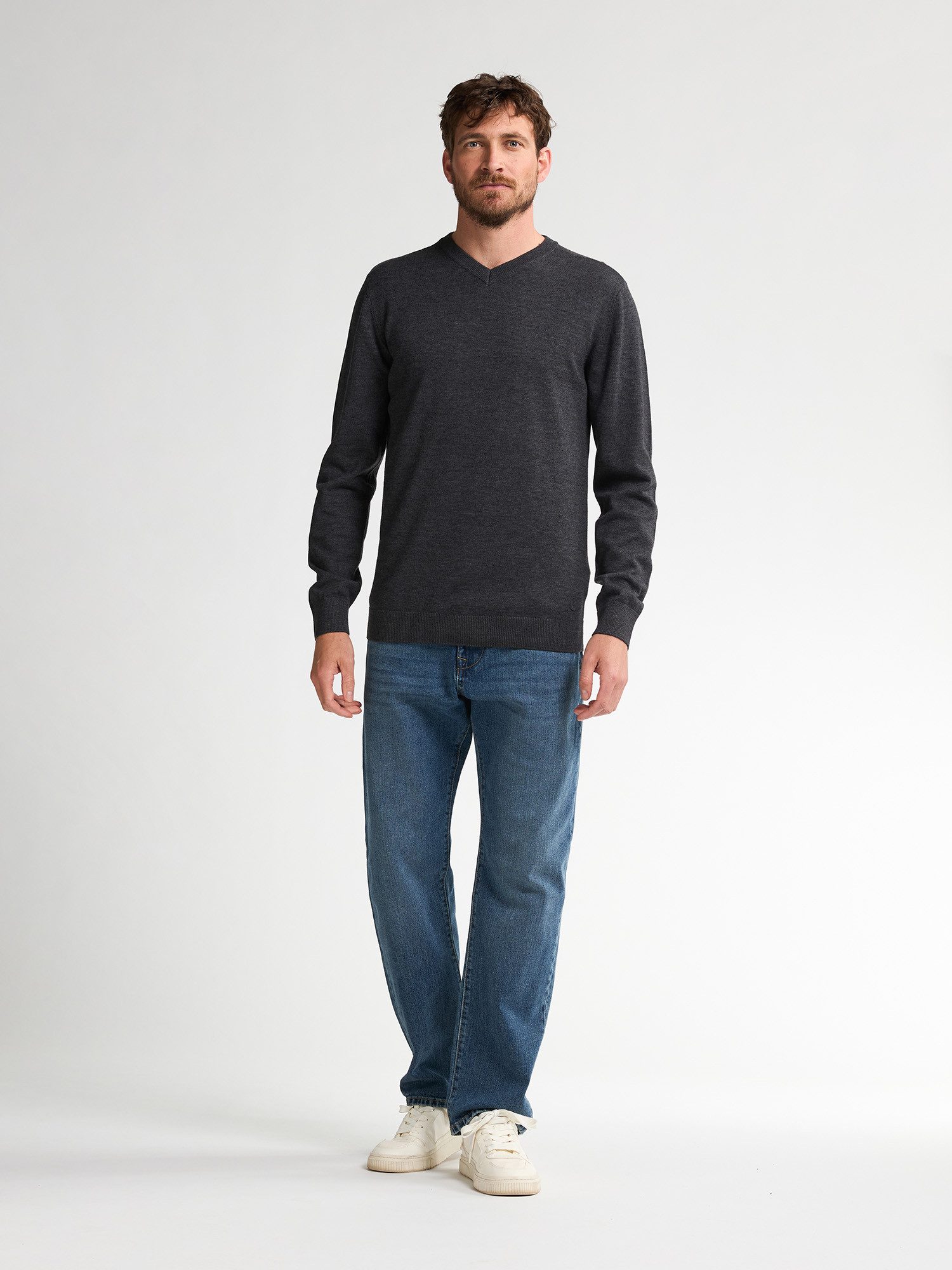 Petrol Industries Trui met V-hals V-Neck Basi