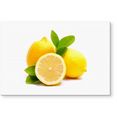 wall-art keukenwand spatscherm lemons citroen (1-delig - 1-delig) geel