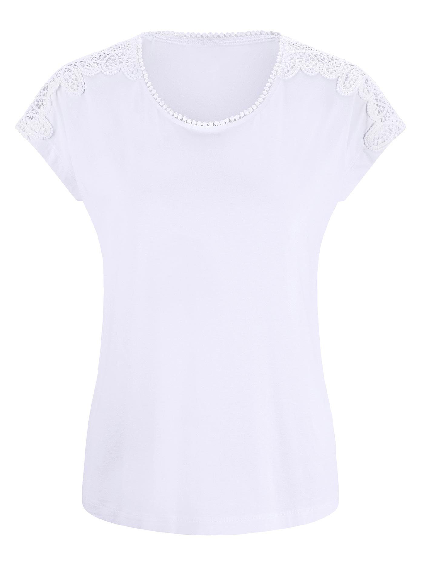 Creation L Kanten Shirt (1-delig)