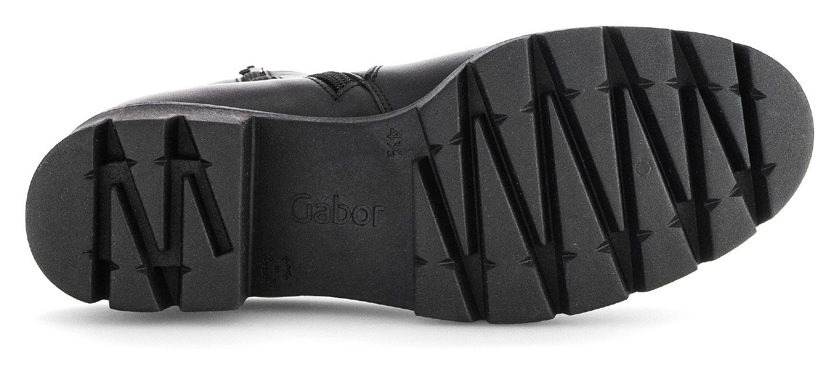 Gabor Bikerboots blokhak, enkellaars, laarzen met best fitting-uitrusting