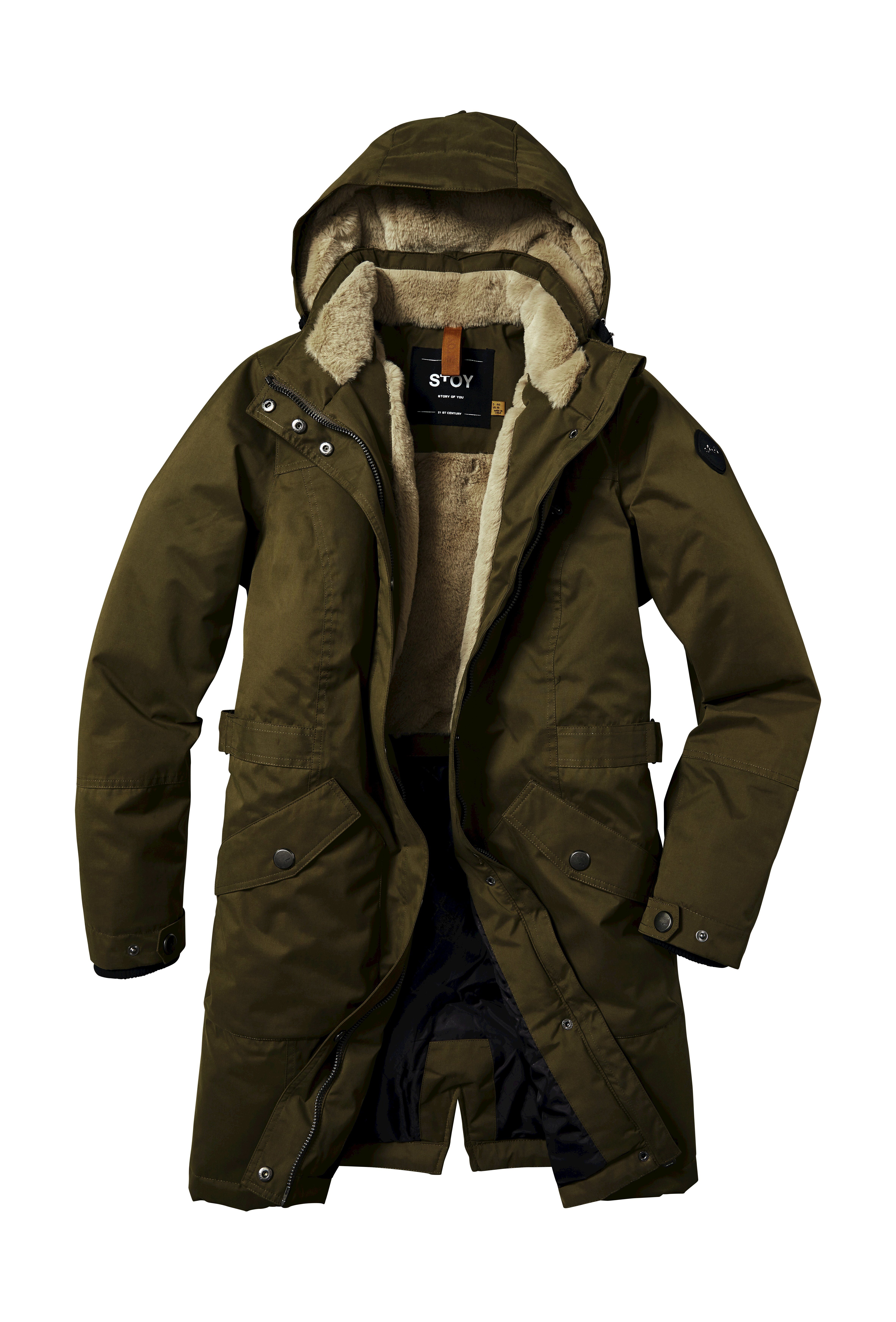 STOY Parka STW 2 WMN PRK Waterdichte, ademende parka met afneembare capuchon