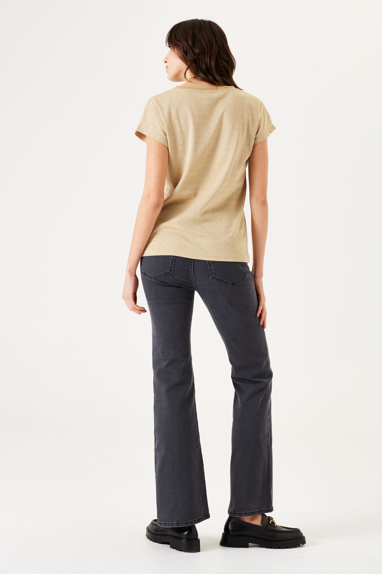 Garcia Shirt met V-hals