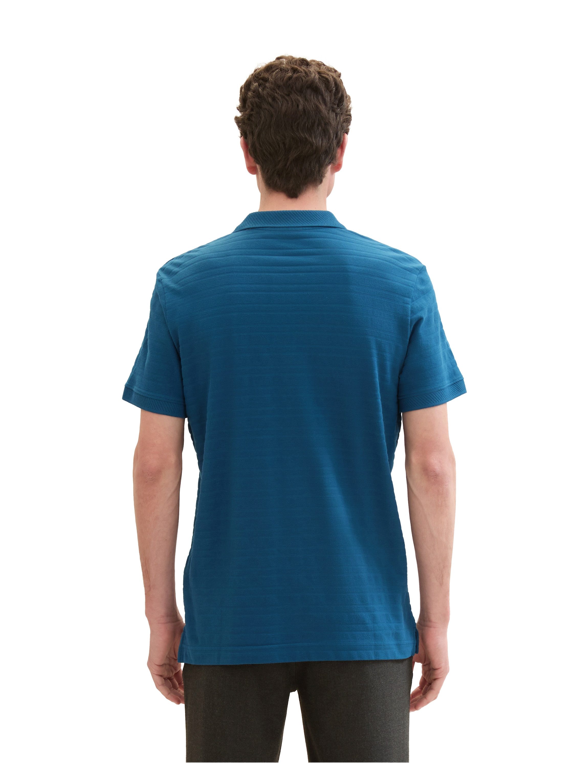 Tom Tailor Poloshirt met structuur