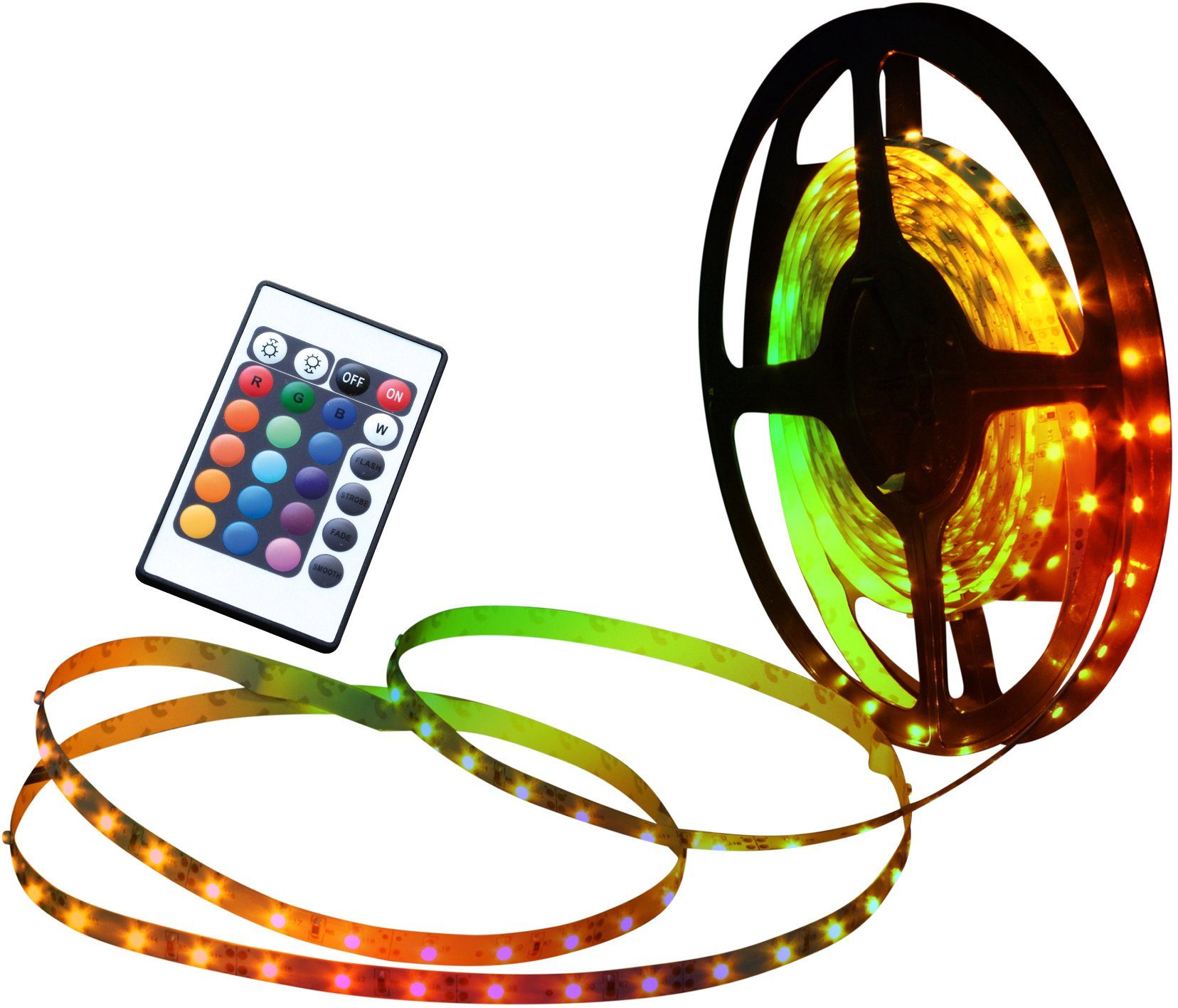 näve Led-strepen Led-strip led lichtsnoeren multicolor