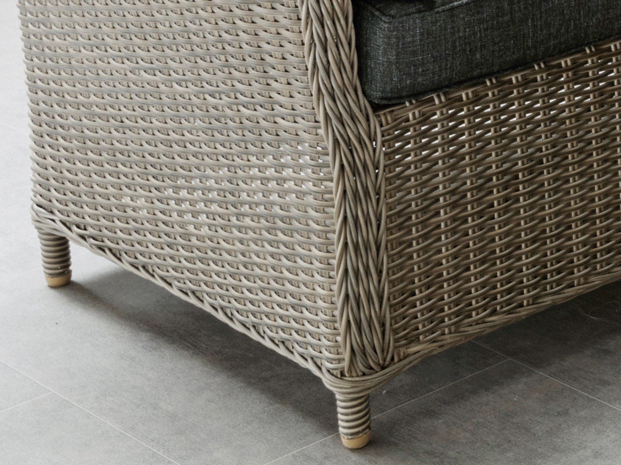 Destiny Tuin-eethoek Palma Luna Aluminium, polyrotan (set, 16-delig)