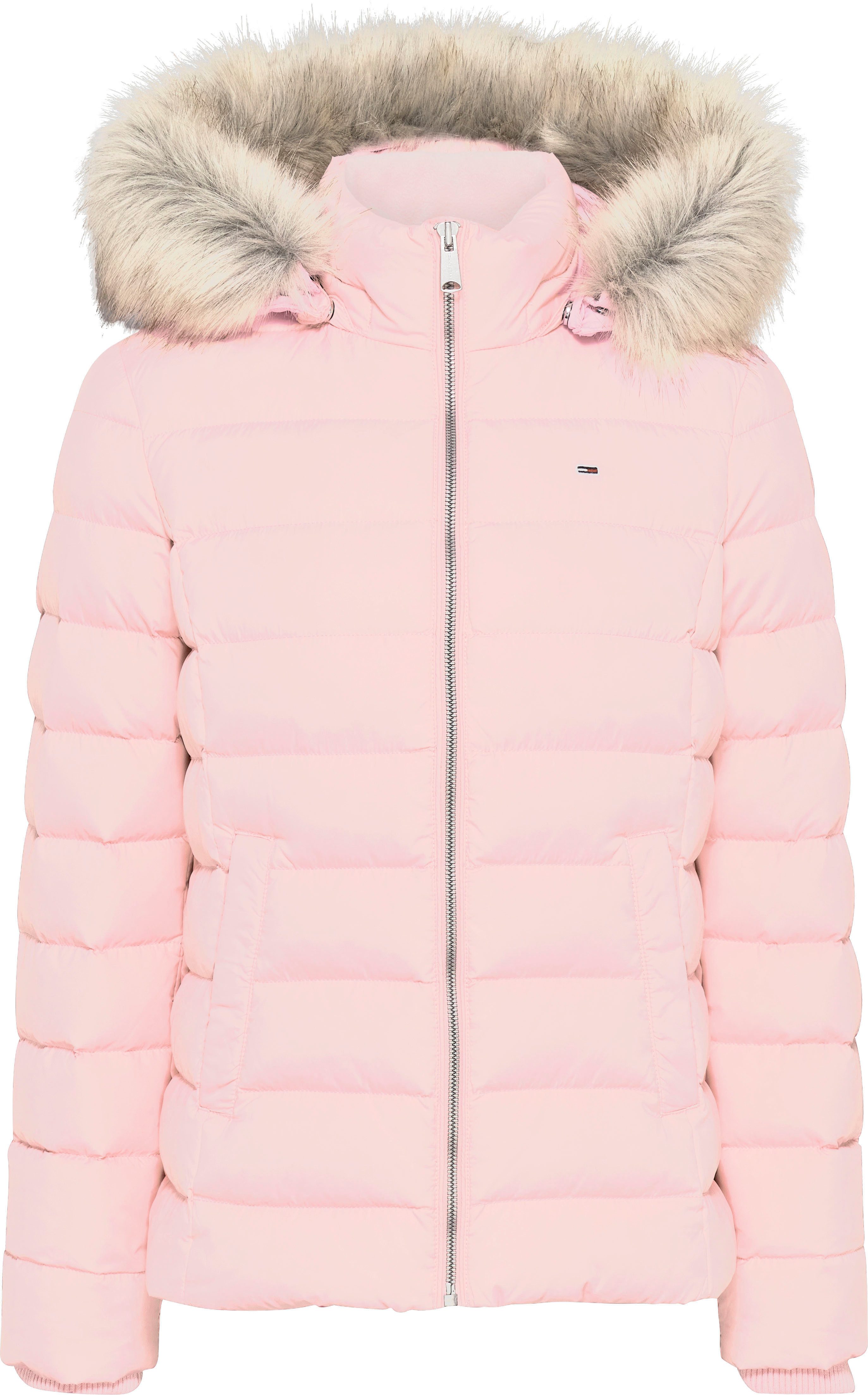 TOMMY JEANS Gewatteerde jas TJW BASIC HOODED DOWN JACKET EXT