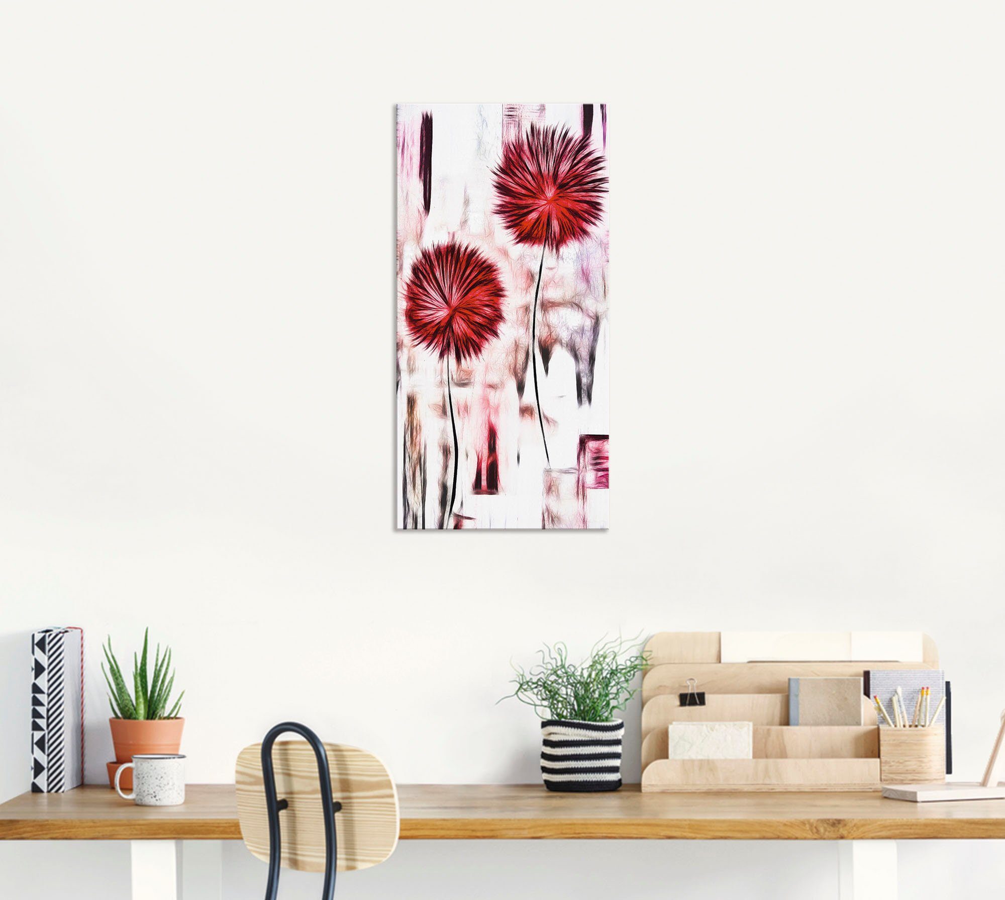 Artland Artprint Bloemen als artprint van aluminium, artprint op linnen, muursticker of poster in verschillende maten