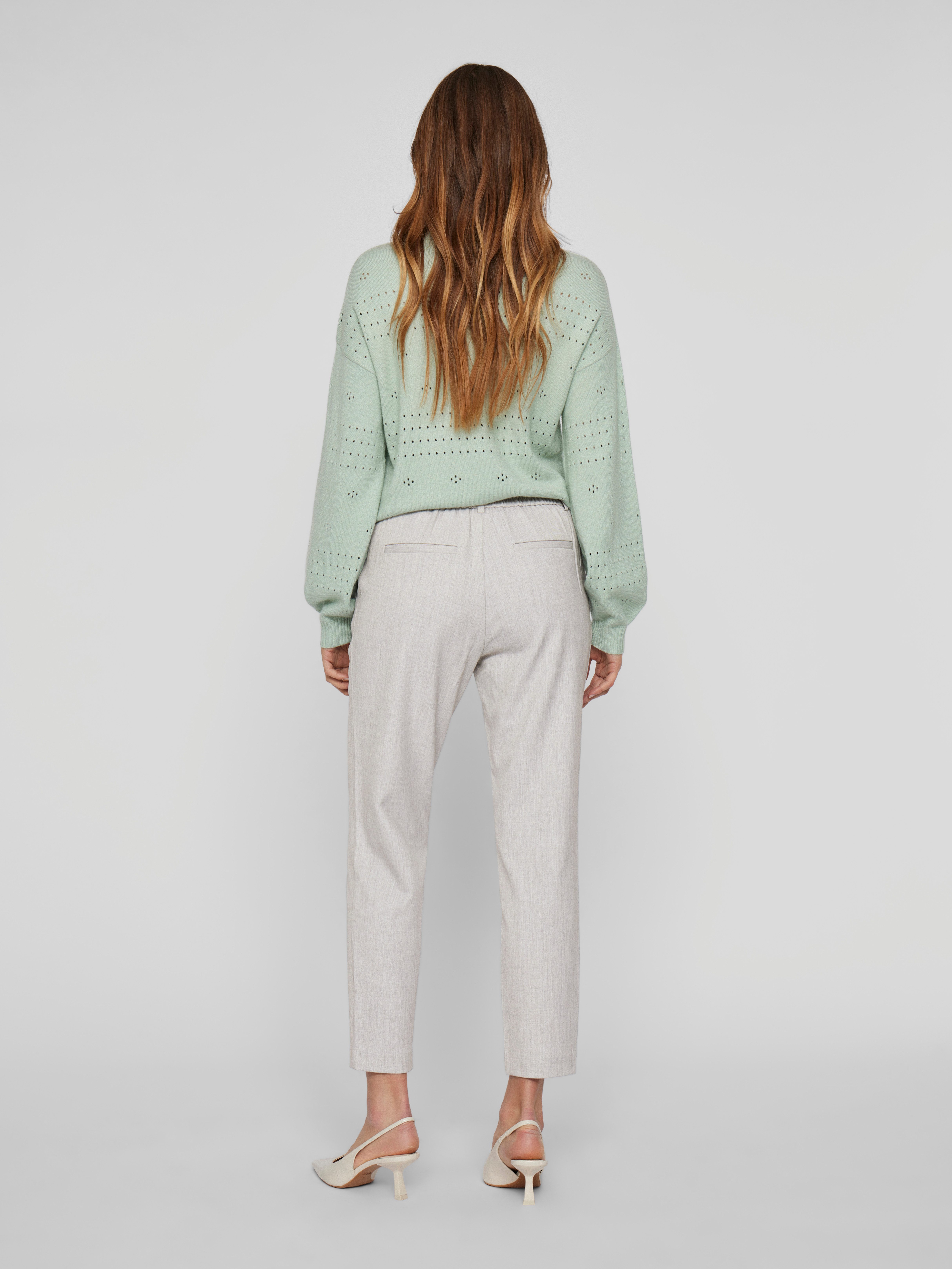 Vila Pantalon VIVARONE HW SLIM PANT - NOOS