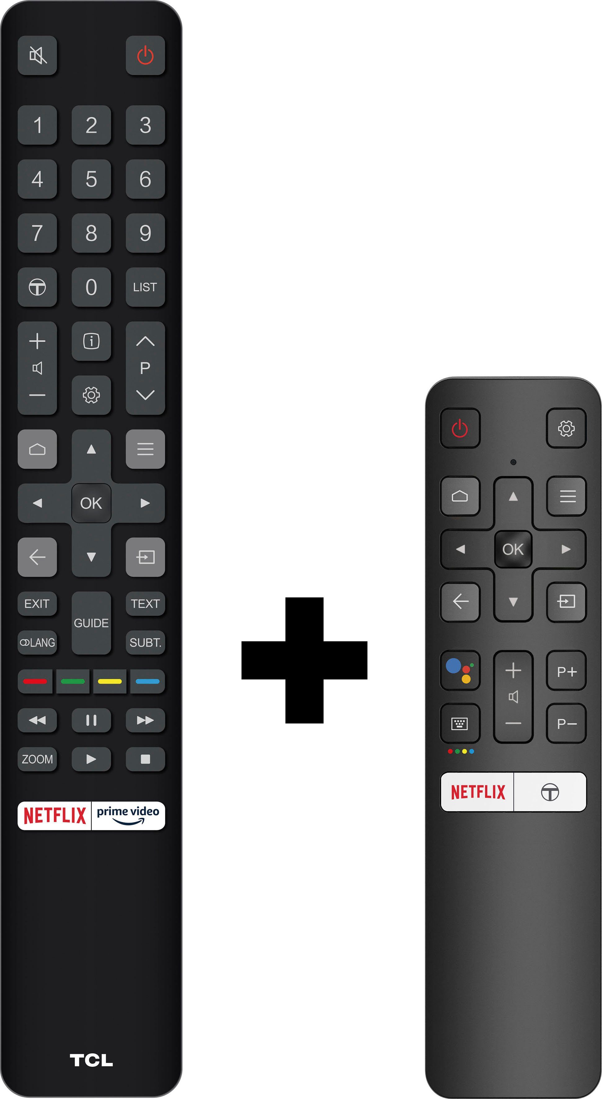 TCL QLED-TV 65C728X1, 164 cm / 65", 4K Ultra HD, Smart TV - Android TV, Android 11, Onkyo-geluidssysteem, gaming tv