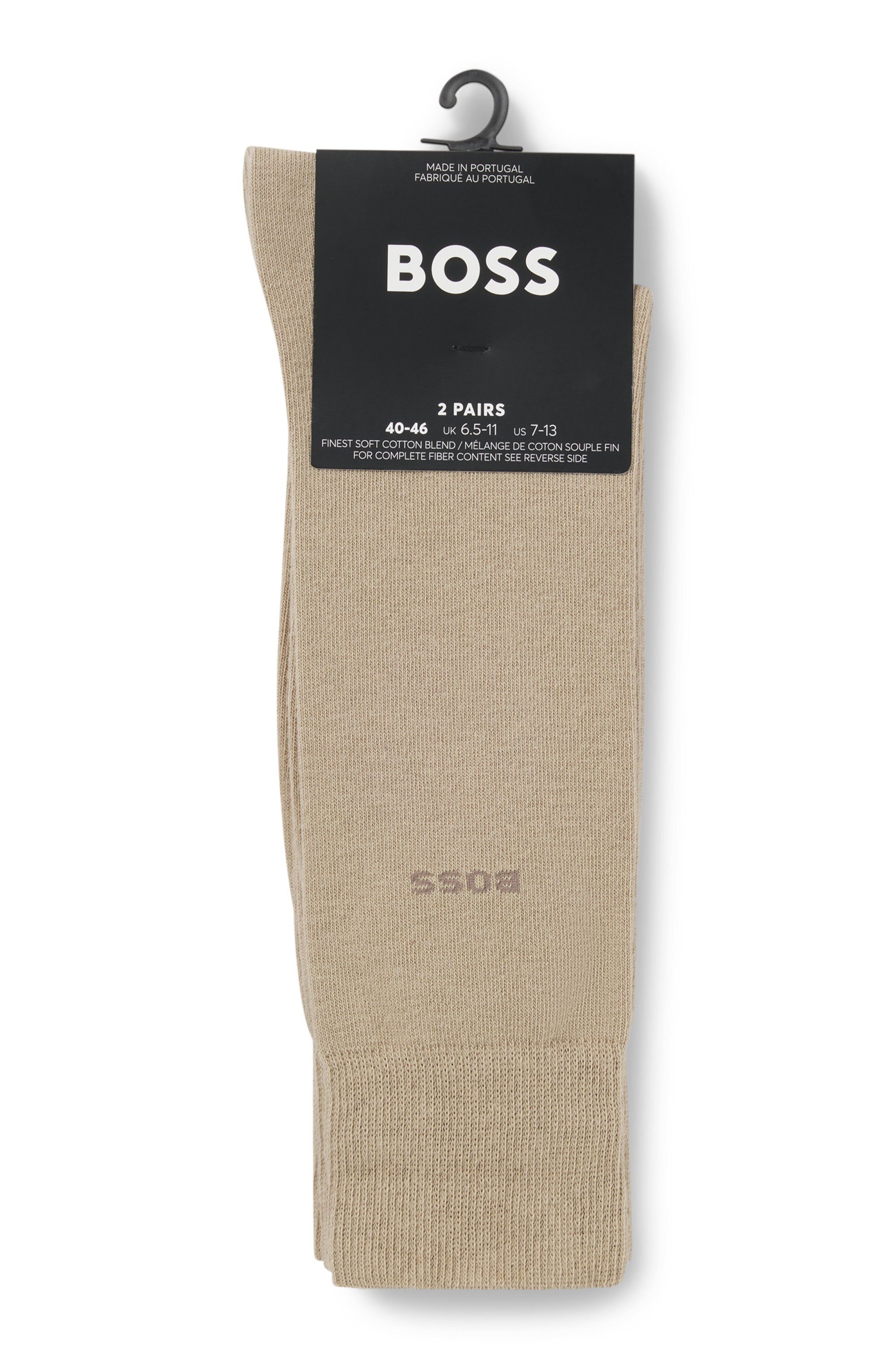 BOSS Business-sokken 2P RS Uni CC (set, 2 paar, 2 stuks)