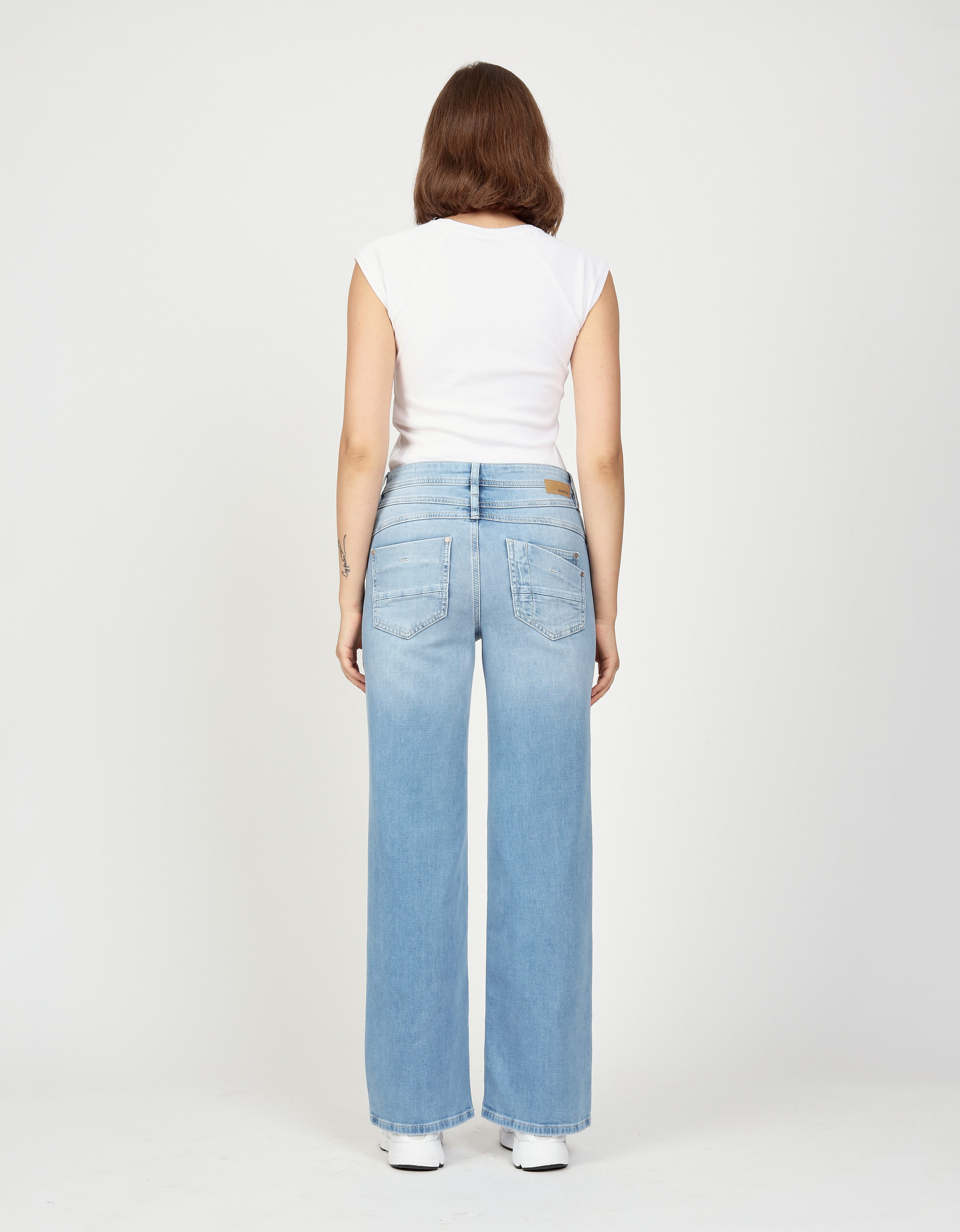 GANG Wijde jeans 94AMELIE WIDE