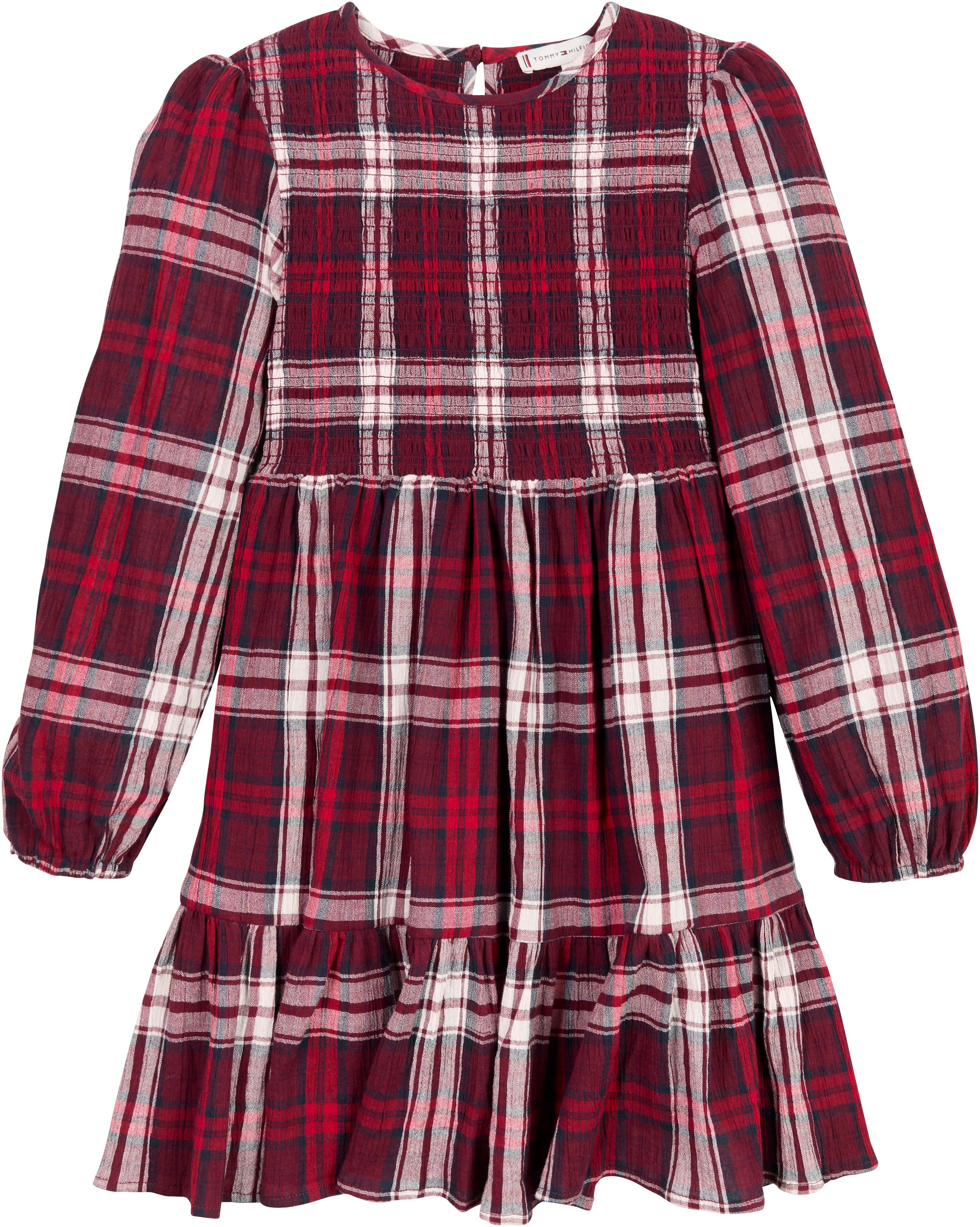 Tommy Hilfiger Jurk in a-lijn TOMMY TARTAN DRESS