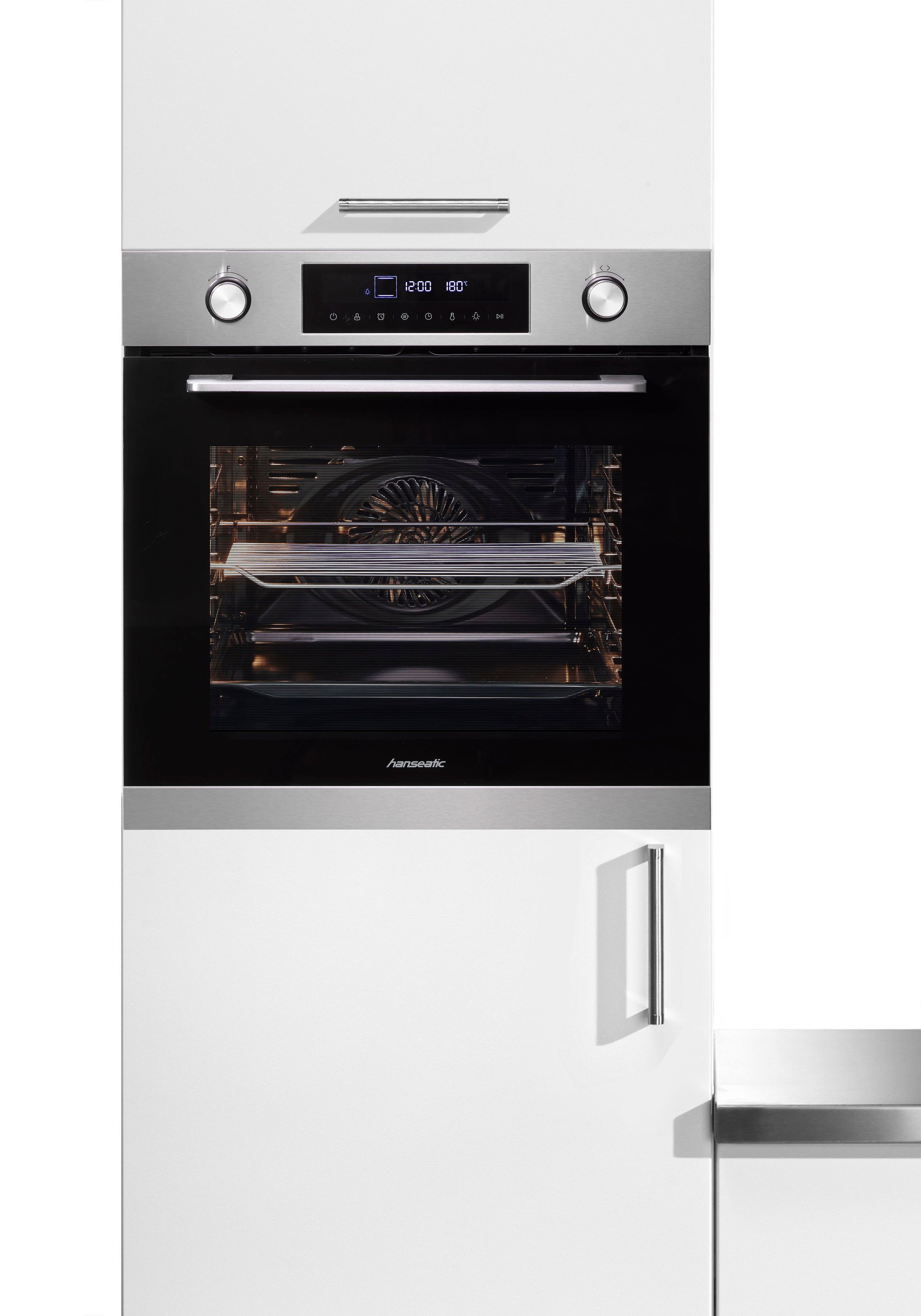 Hanseatic Inbouwoven HBO7212A1 met ontdooifunctie