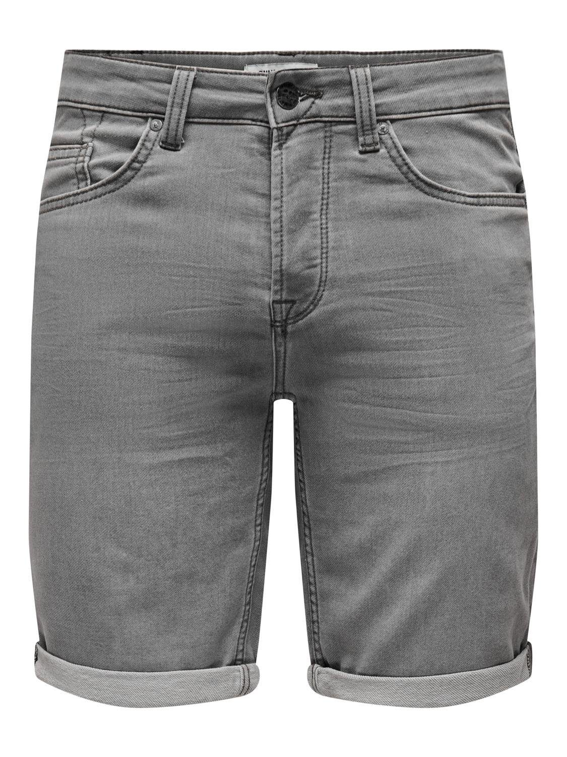 ONLY & SONS Jeansshort ONSPLY LIGHT BLUE 5189 SHORTS DNM NOOS