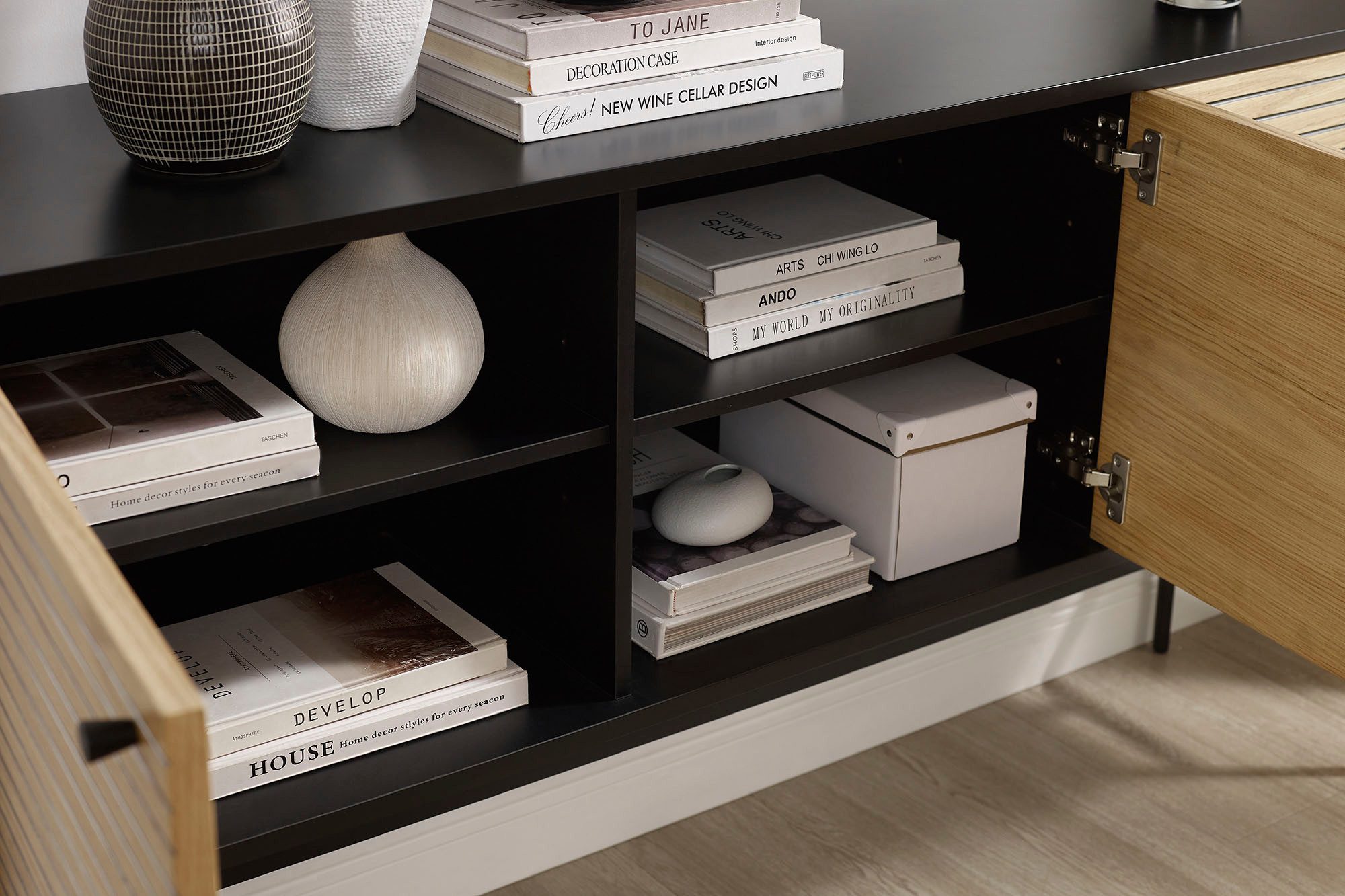 SalesFever Dressoir Kast in Scandi ontwerp