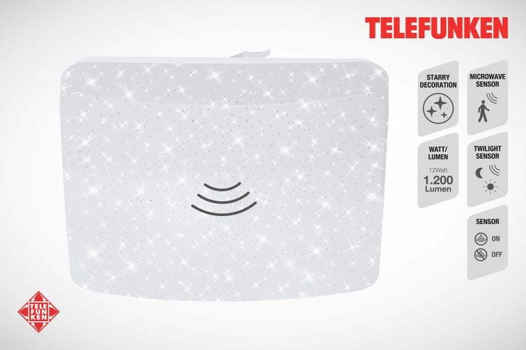 Telefunken Led-plafondlamp PETSCHORA