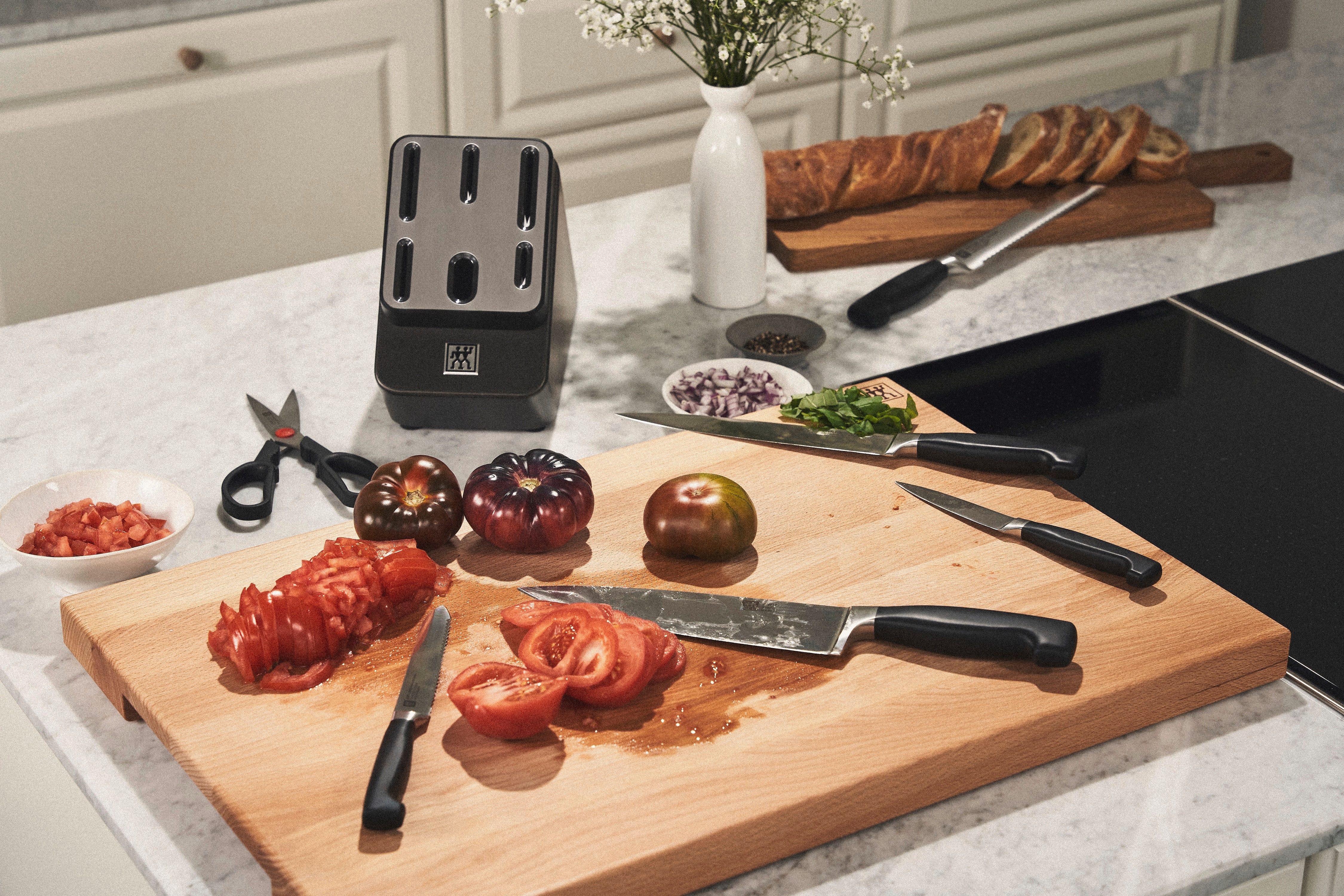 Zwilling Messenblok **** Vier sterren Made in Germany, zelfslijpende messenblok, speciale smelt (set, 7-delig)