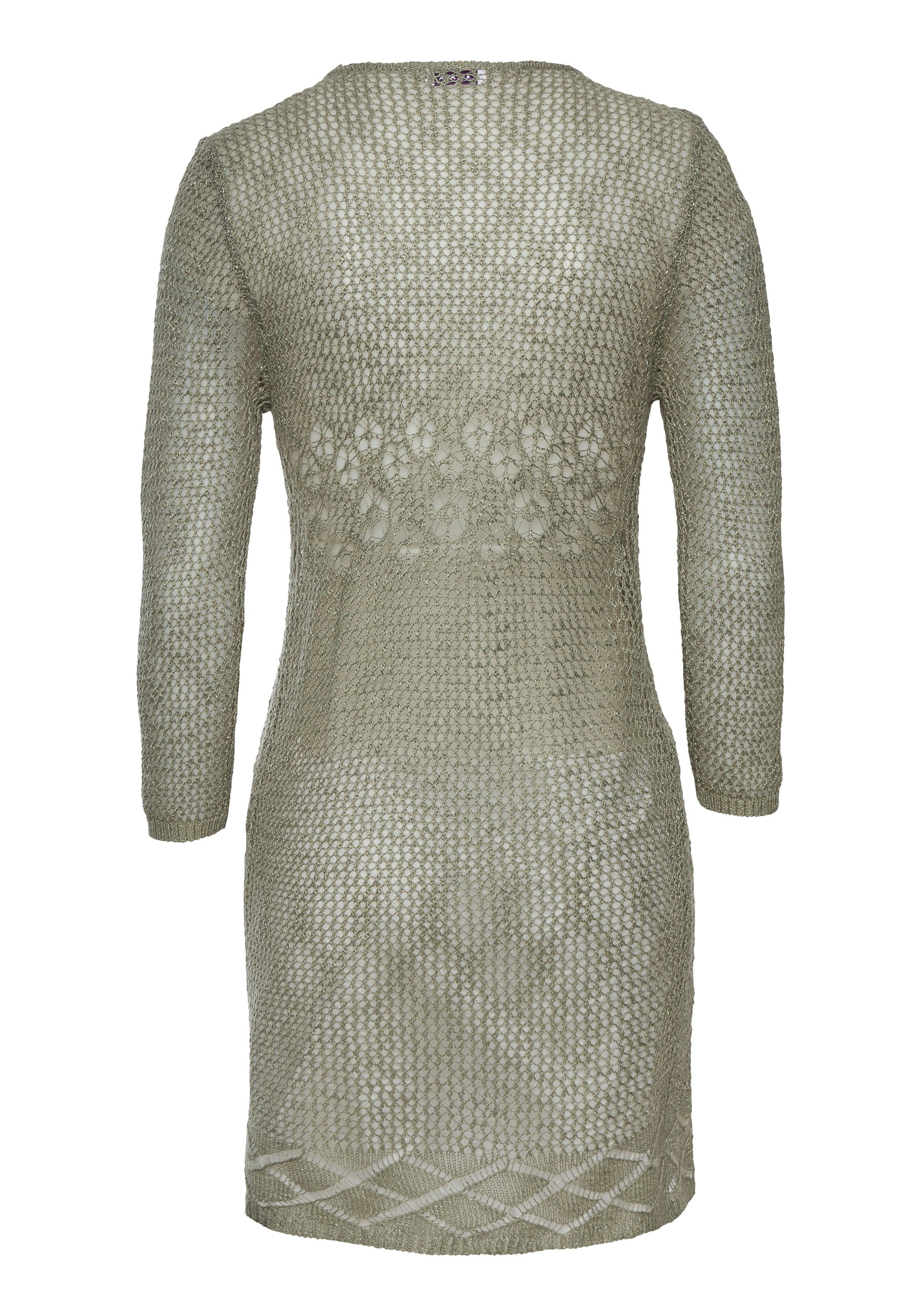 s.Oliver RED LABEL Beachwear Vest met ajourpatroon, haaklook, strandmode
