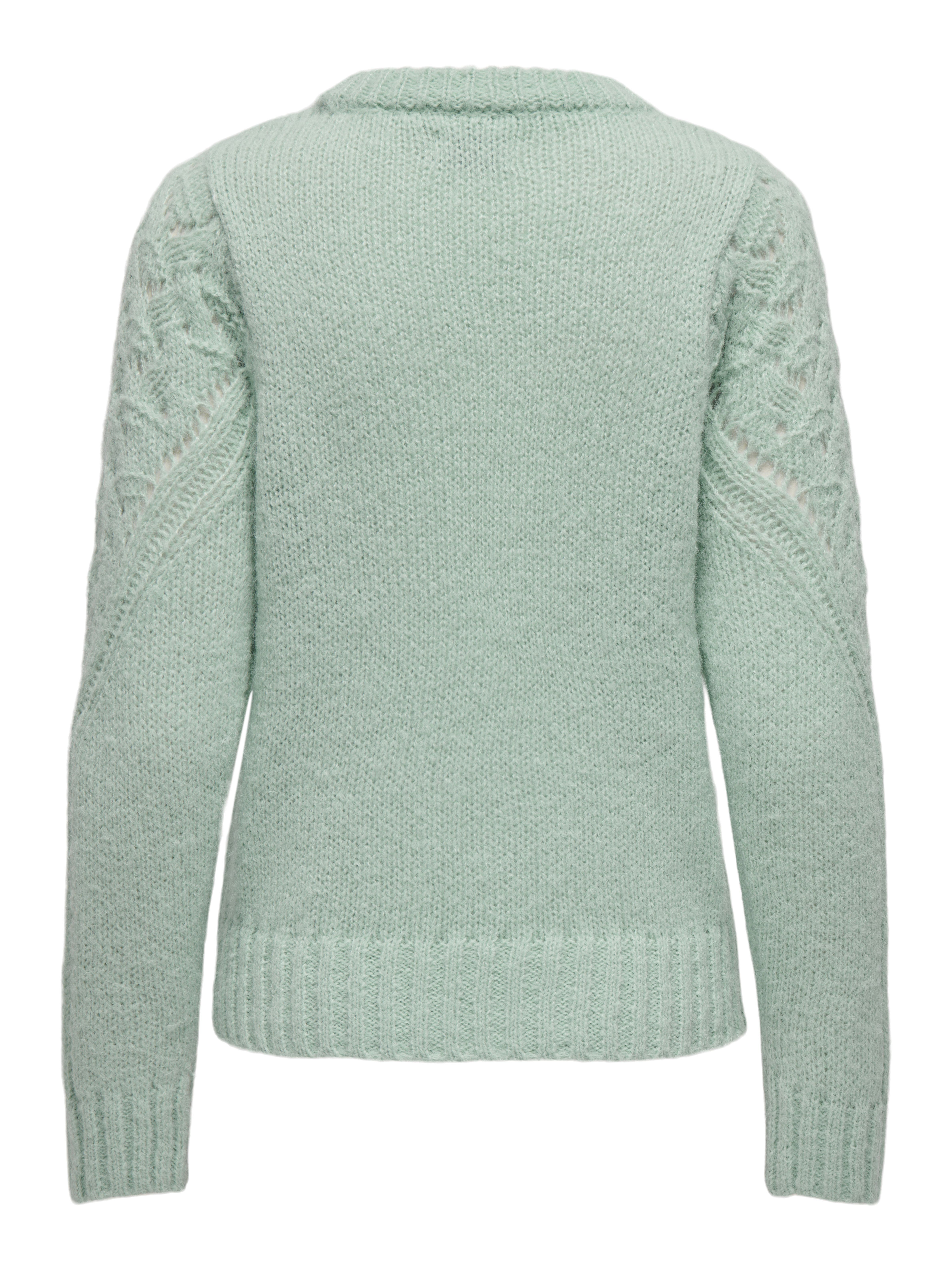 Only Trui met ronde hals ONLALPINA L/S LIFE O-NECK CC KNT