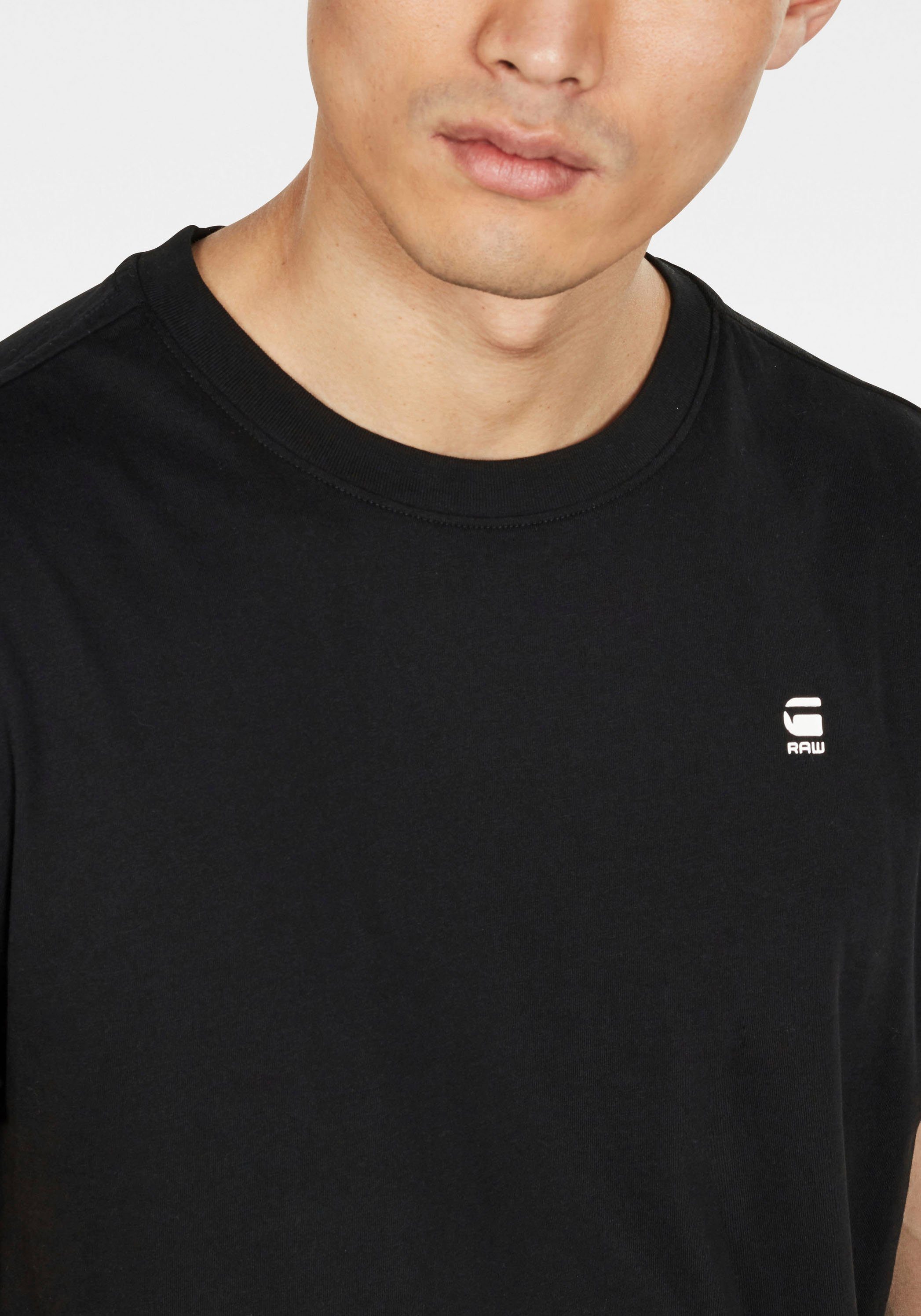 G-Star RAW T-shirt Lash met kleine logo stitching
