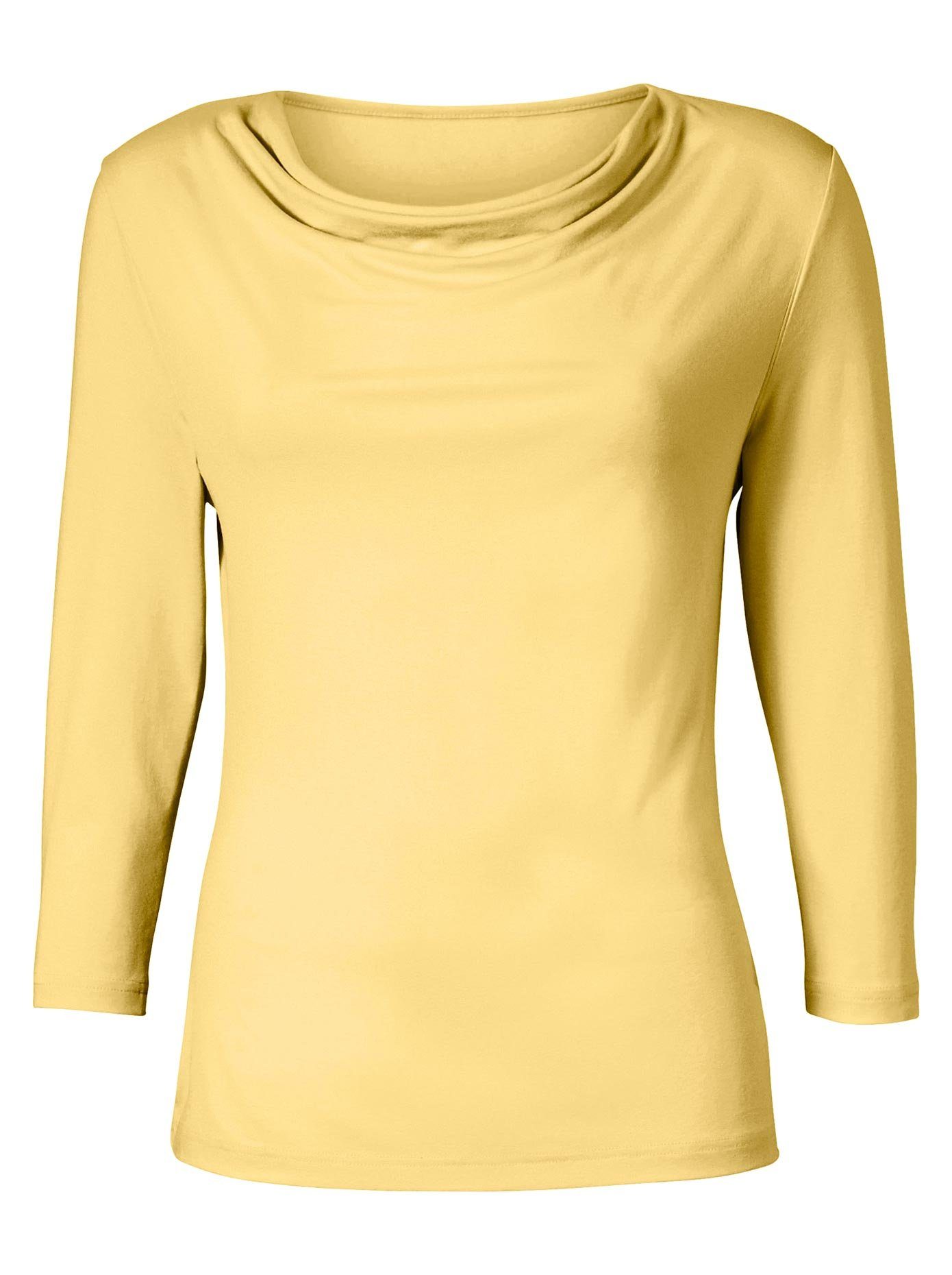 Classic Inspirationen Shirt met cascadehals Shirt (1-delig)