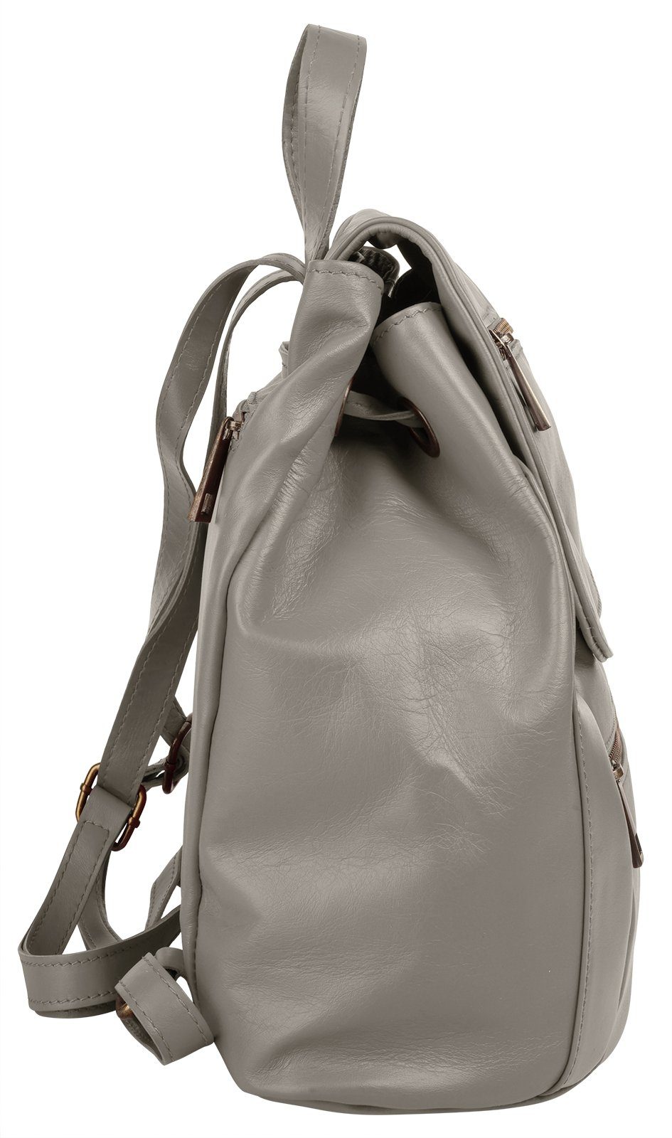 Samantha Look Rugzak echt leer, made in italy