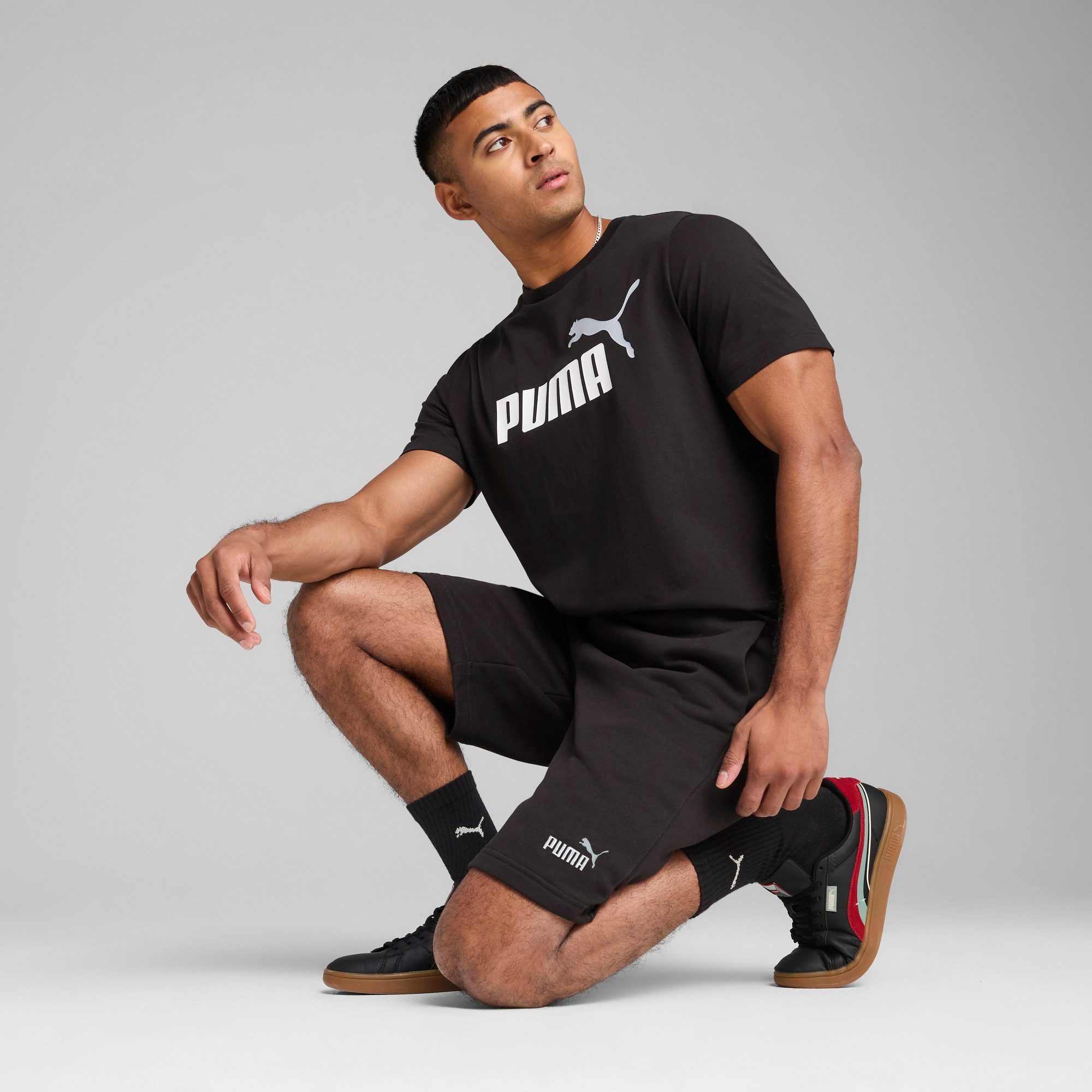 PUMA Trainingsshort ESS 2 COLOR NO. 1 LOGO SHORTS 10" TR