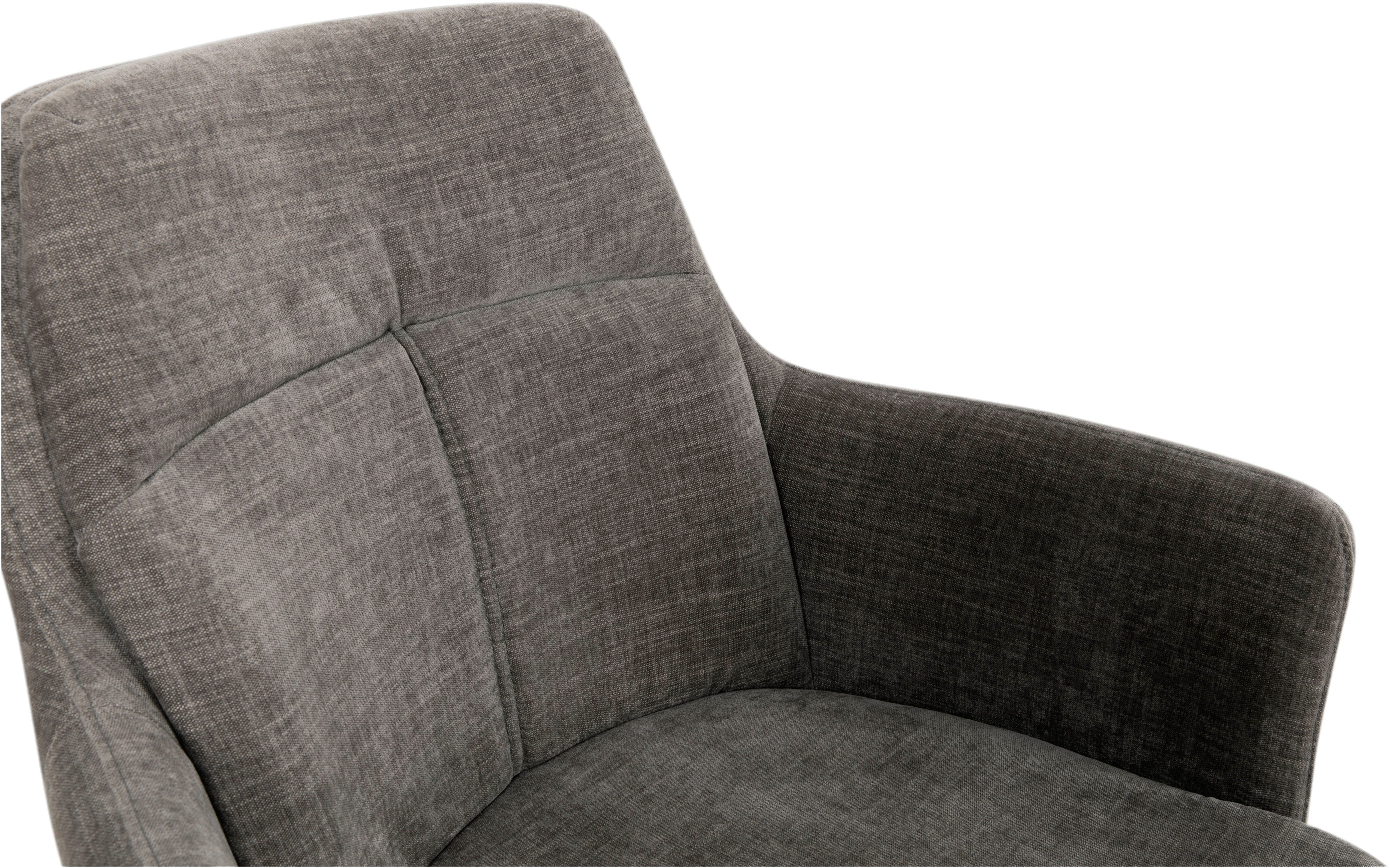 OMG Design Stoel met armleuningen DONNA Zitkuip, comfortabel gepolsterd, eetkamerstoel (set)