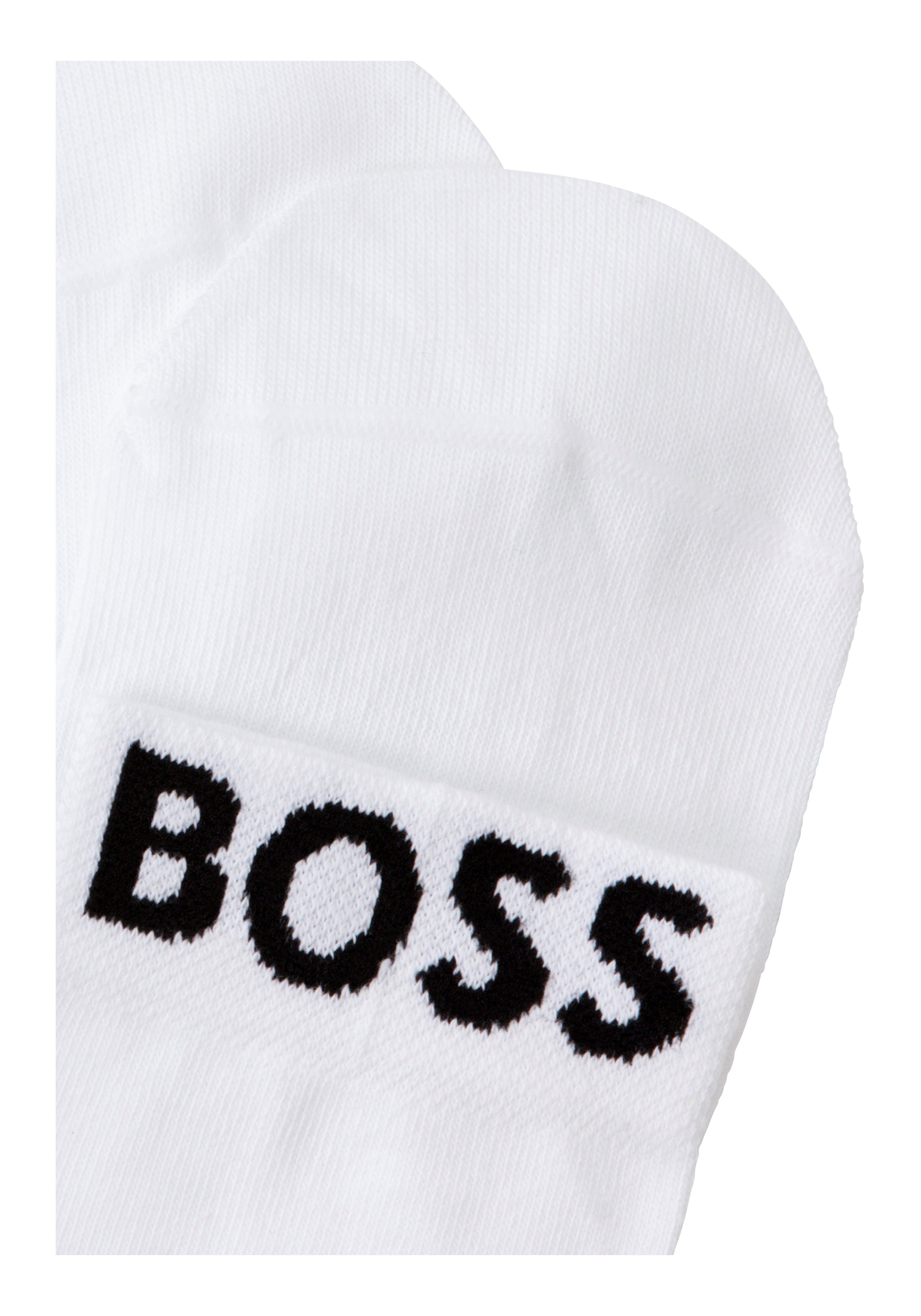 BOSS Vrijetijdssokken 2P SH Logo CC W met gebreid boss logo-tekst (set, 2 paar, 2 stuks)