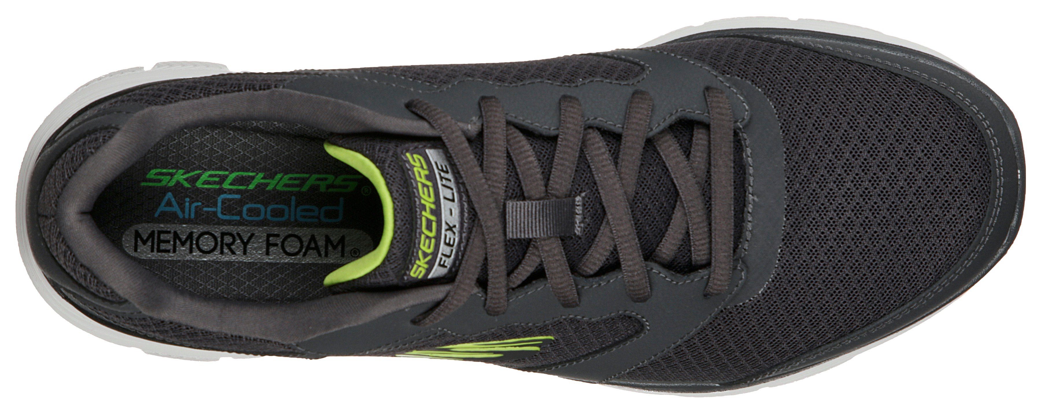 Skechers Sneakers FLEX ADVANTAGE 4.0 met lichte profiel, vrijetijdsschoen, lage schoen, veterschoen