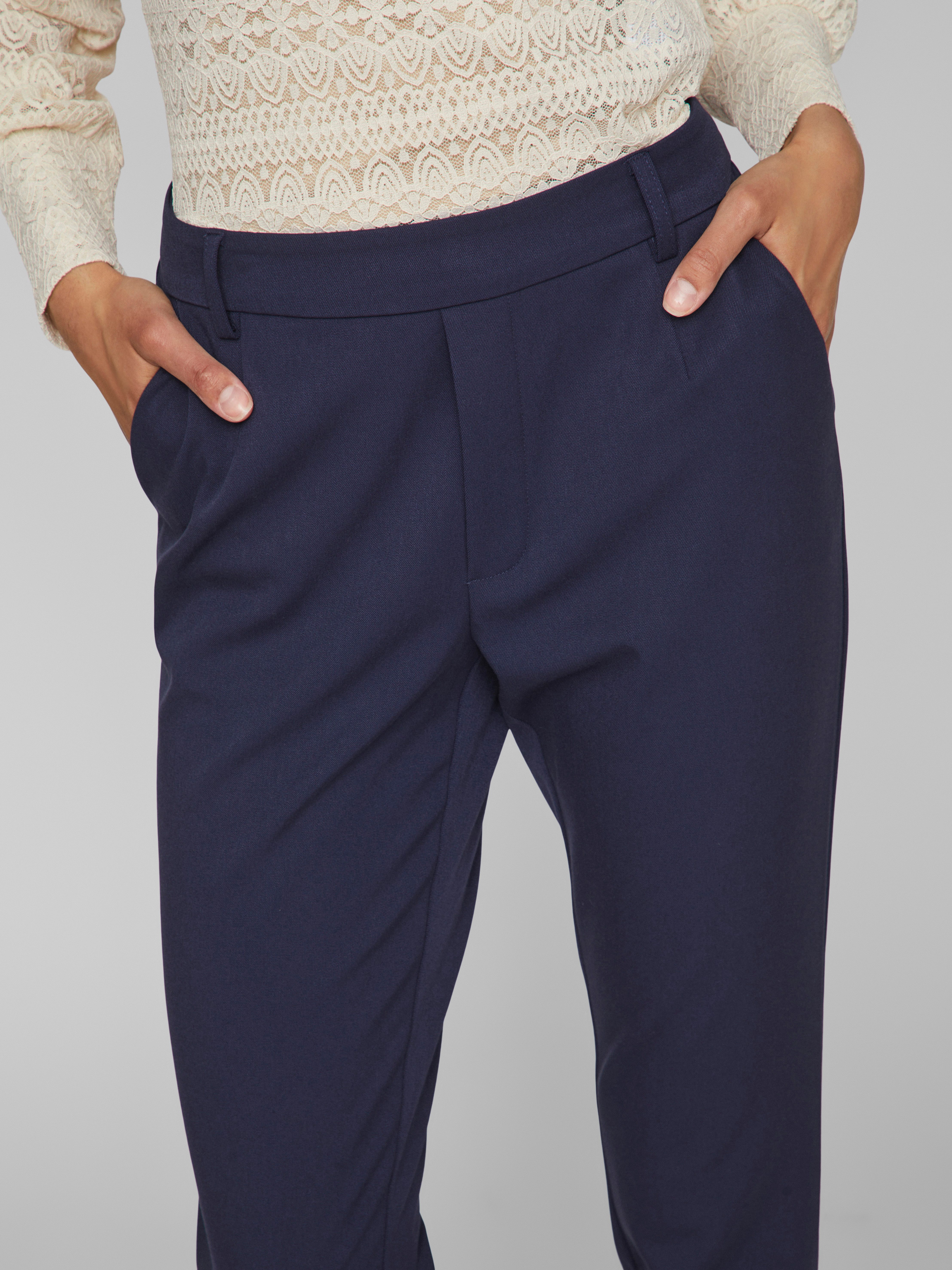 Vila Pantalon VIVARONE HW SLIM PANT NOOS
