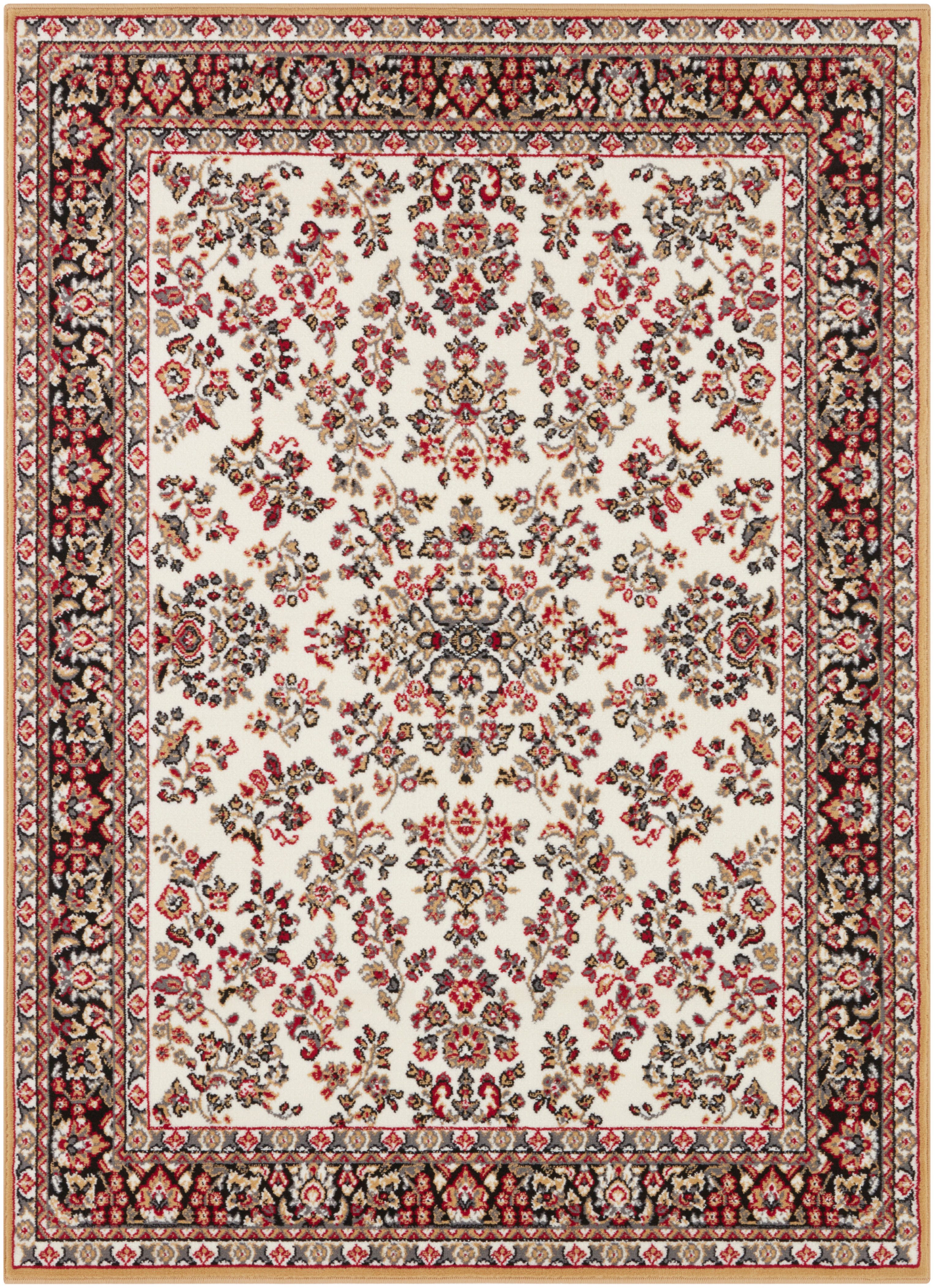 my home Vloerkleed Halton Kortpolig, orient-look, met bies, loper, onderhoudsvriendelijk, geketteld