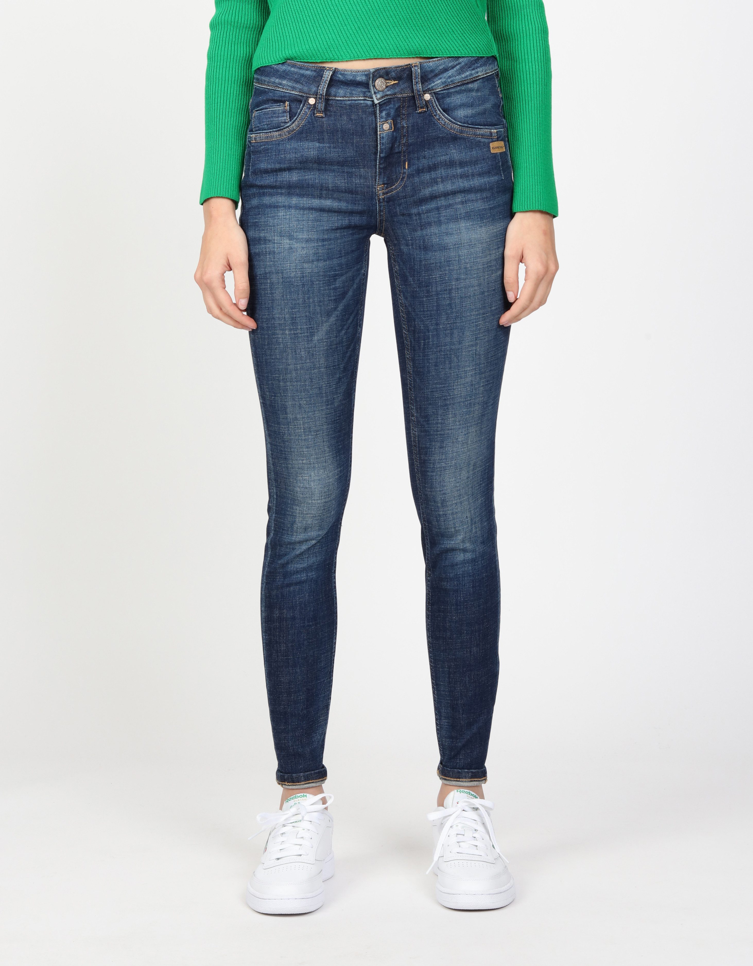 GANG Skinny fit jeans 94LAYLA dames skinny jeans maat 30 blauw