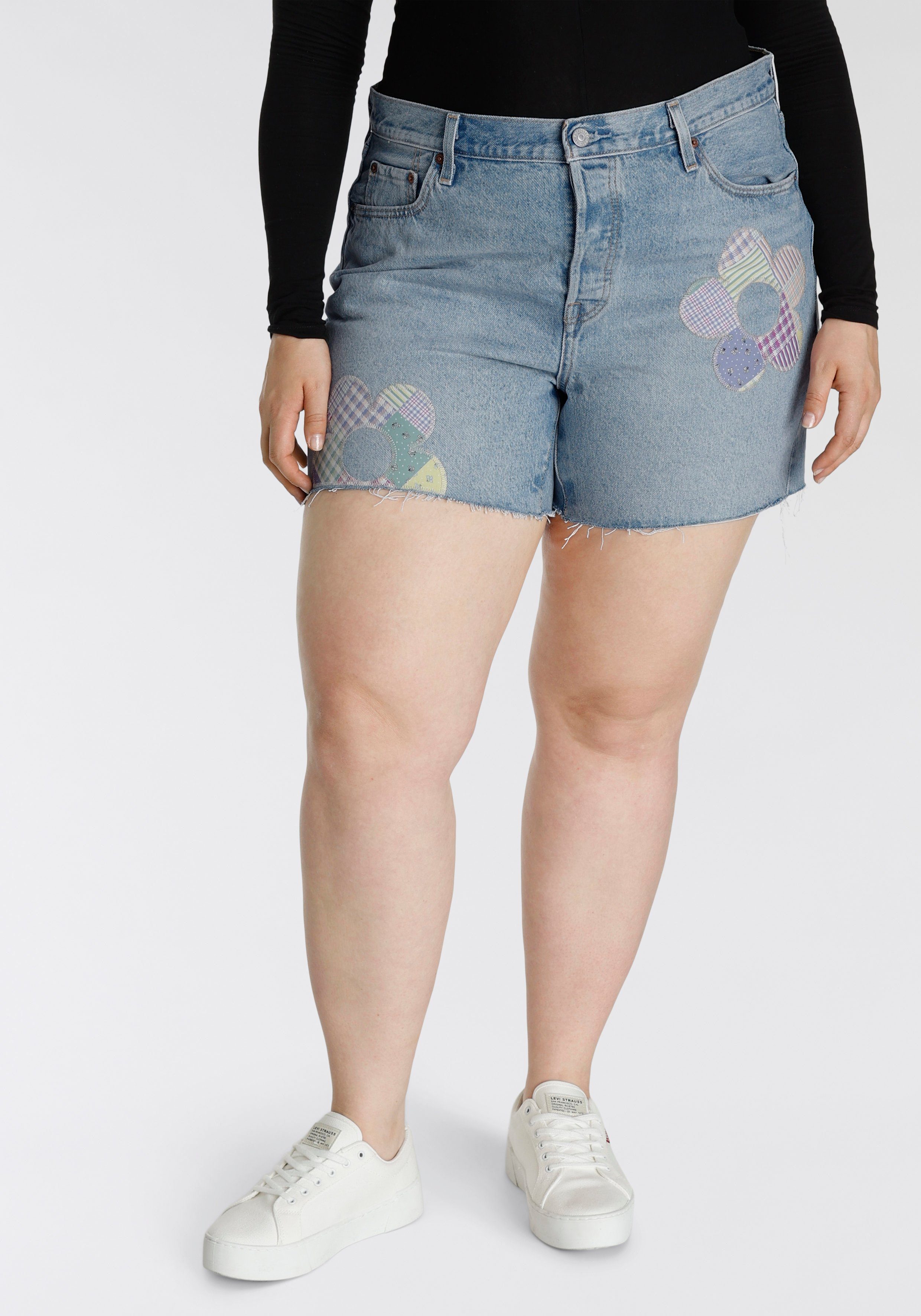Levi's® Plus Jeansshort PL 501® HIGH RISE SHORT