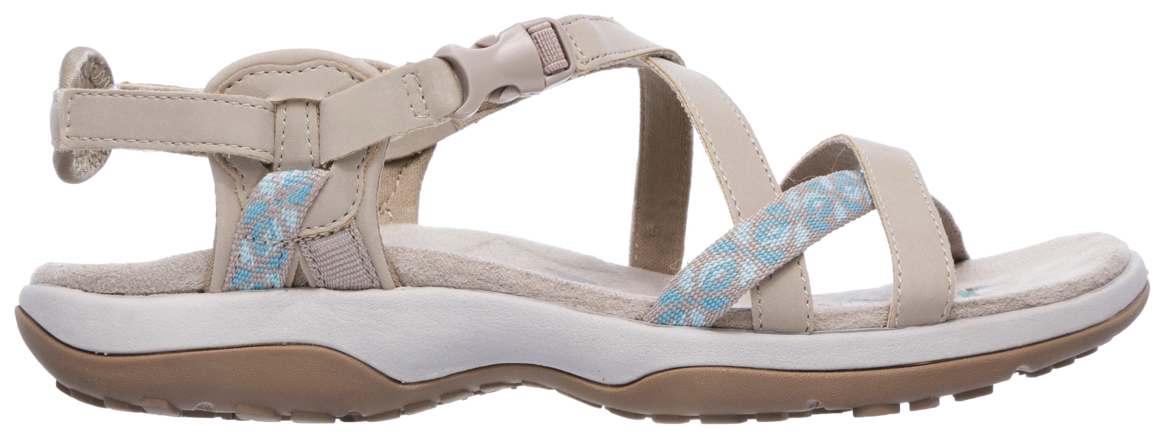 Skechers Sandalen RAGGAE-SLIM Trekking sandaal, outdoorschoen, sandaal met clipsluiting